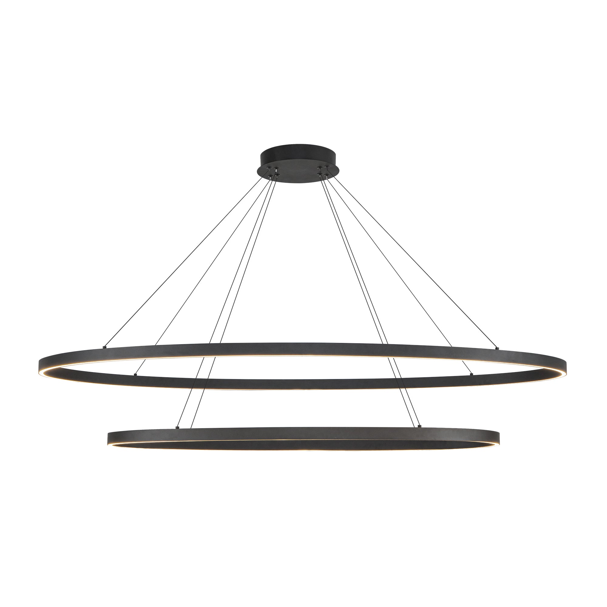 ovale-2-layer-aluminum-chandelier