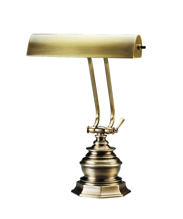 14-inch Piano/desk Antique Brass Desk Lamp