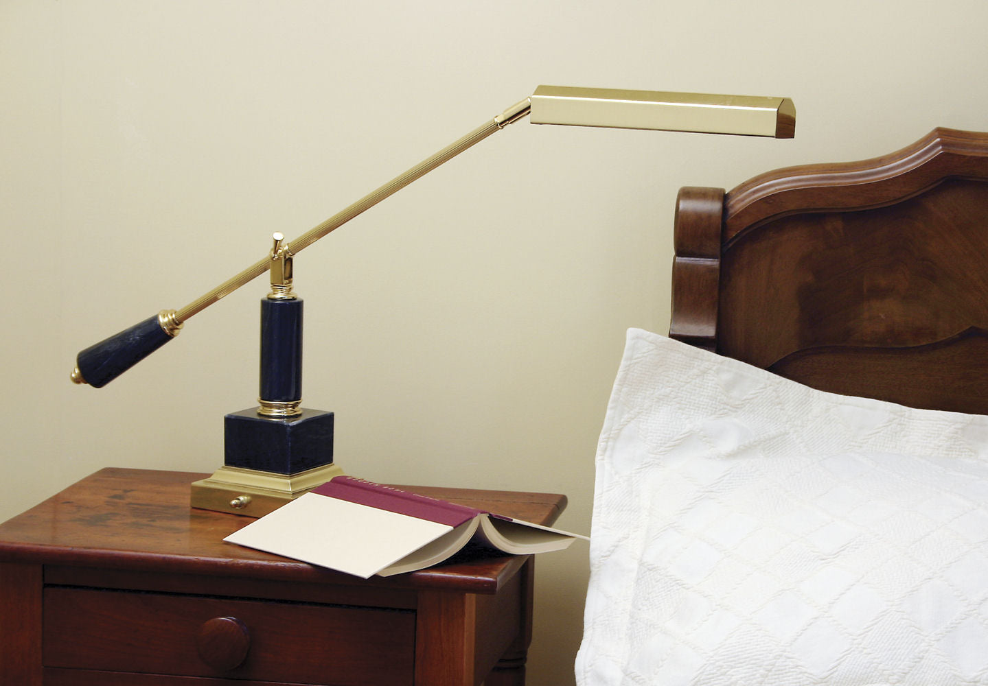 20-inch Piano/desk Polished Brass Desk Lamp