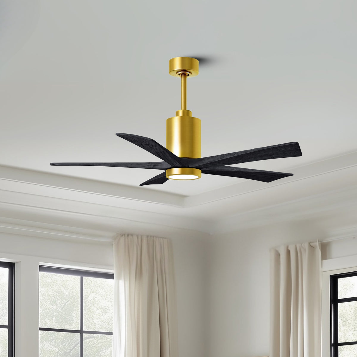 Patricia 5-Blade Ceiling Fan with LED Light
