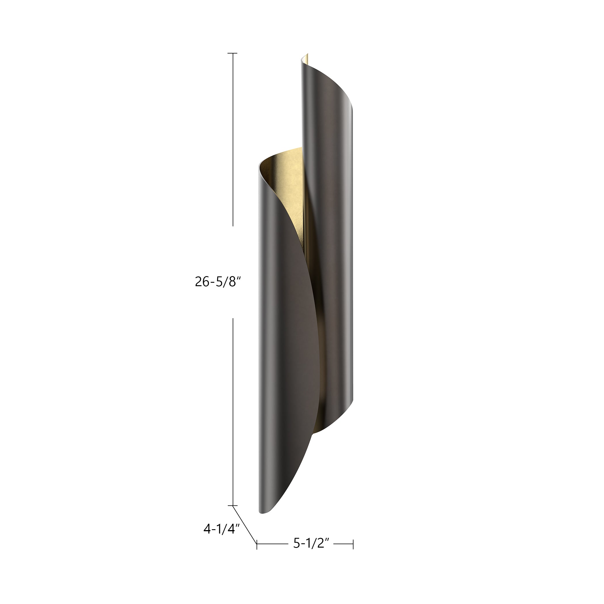 Parducci 26-in Stainless Steel Vanity Light