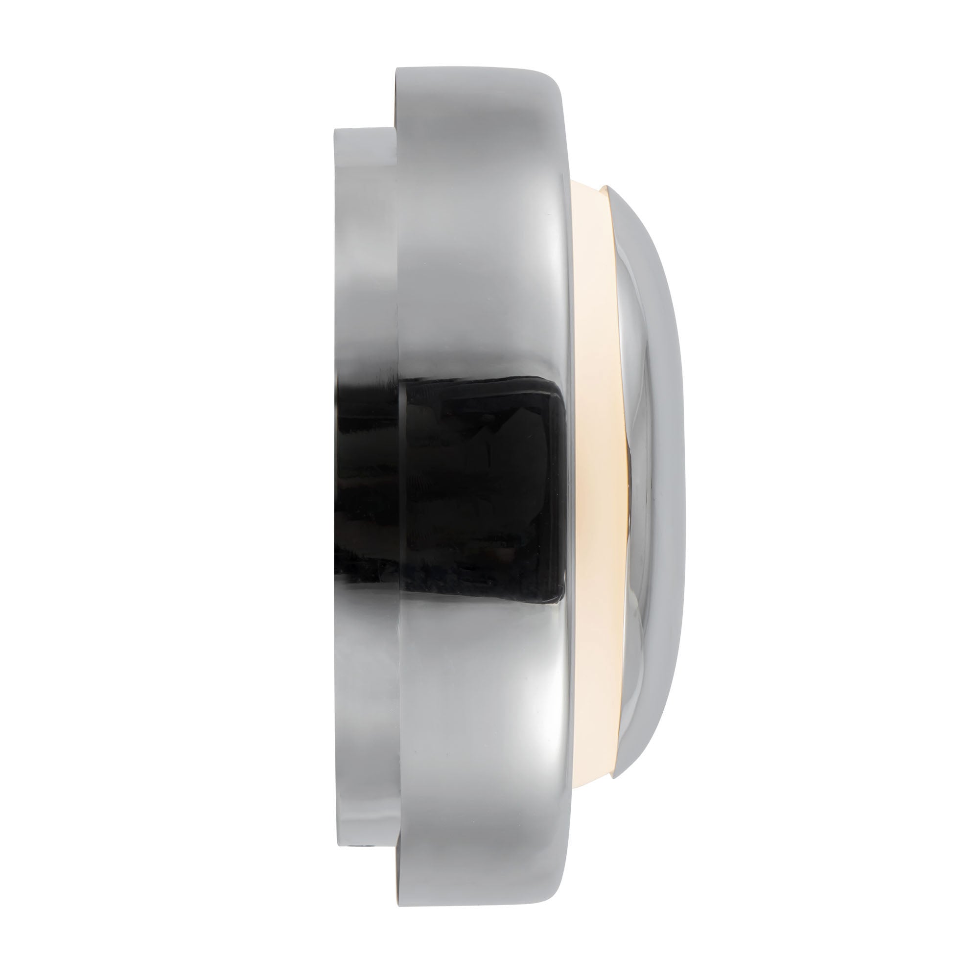Pebble 8-in Brass Wall Sconce