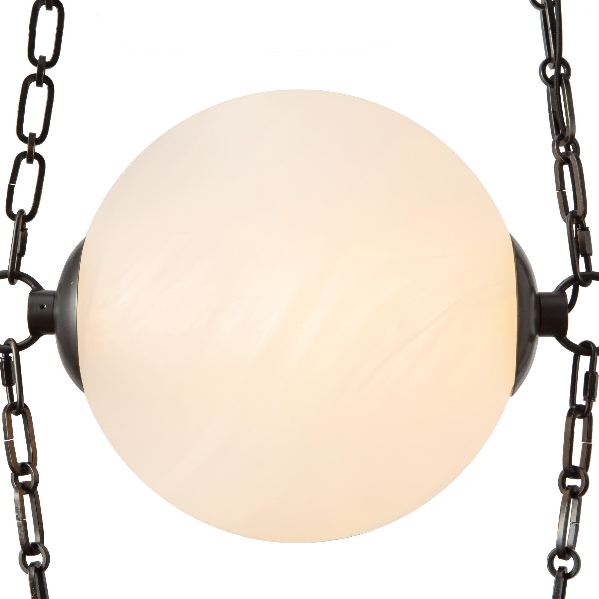 Petra 10-in Steel Pendant