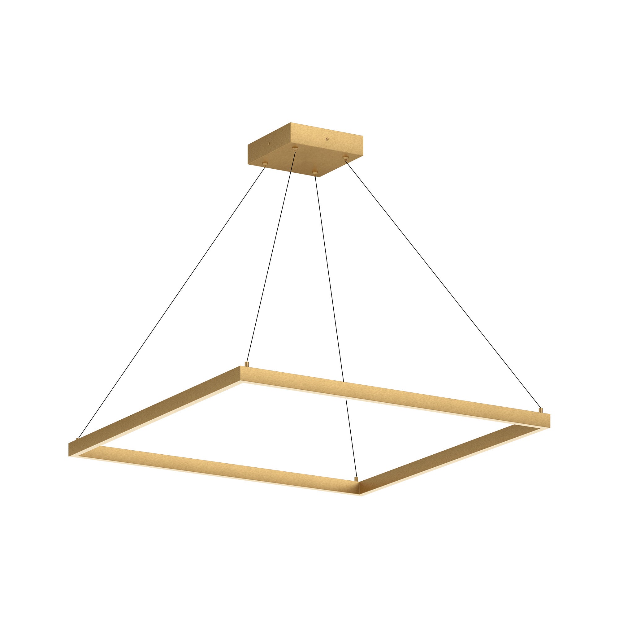 Piazza 36-in Square LED Ring Pendant
