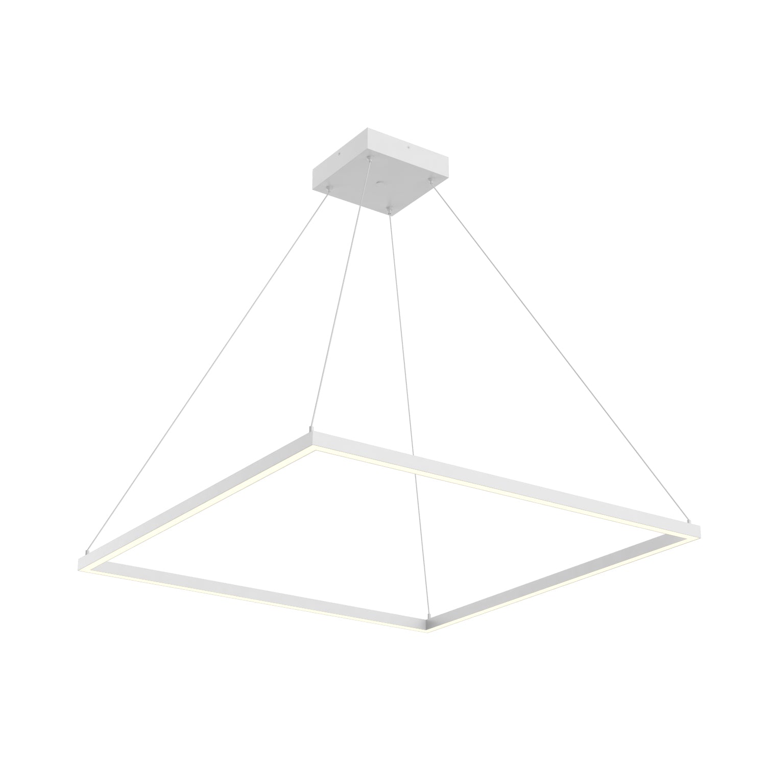 Piazza 36-in Square LED Ring Pendant