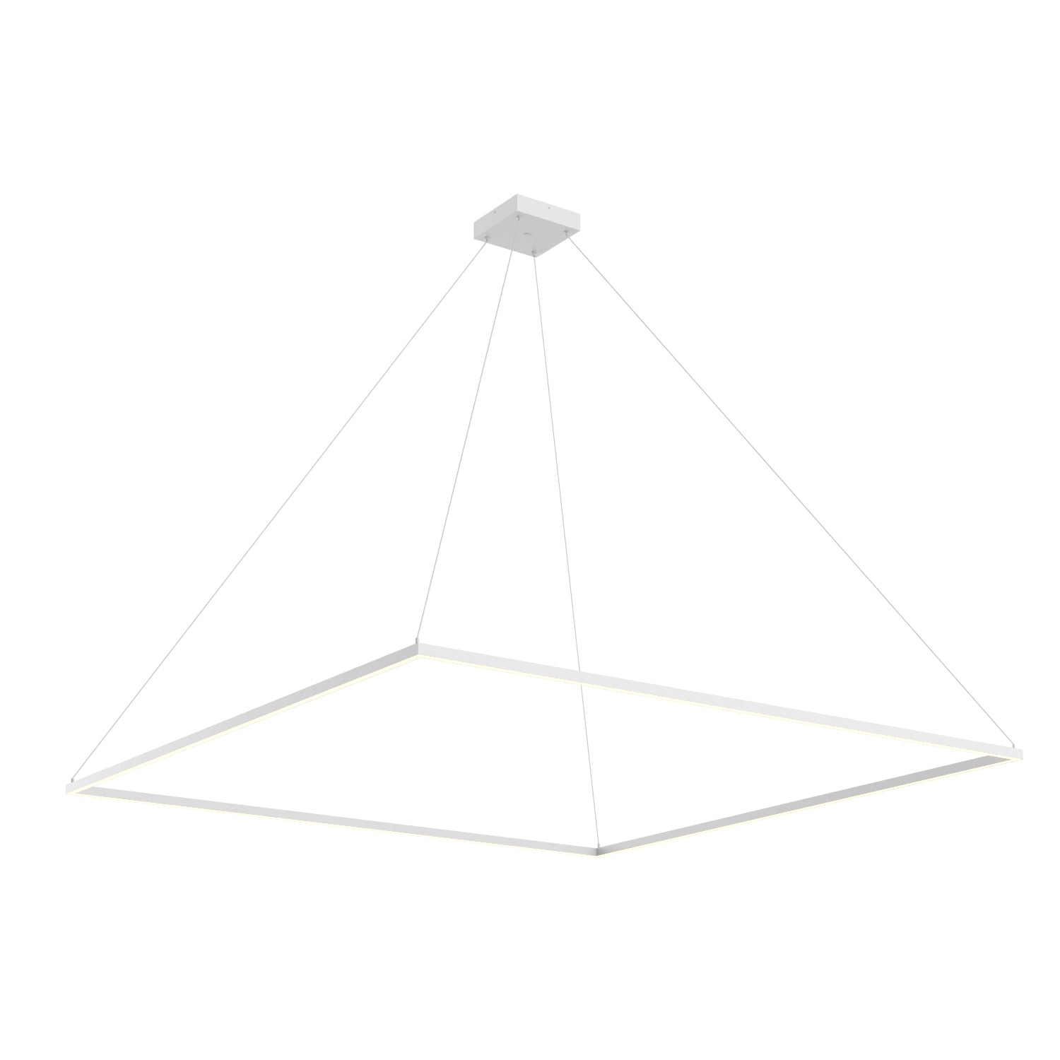 Piazza 72-in Grand Square LED Ring Pendant