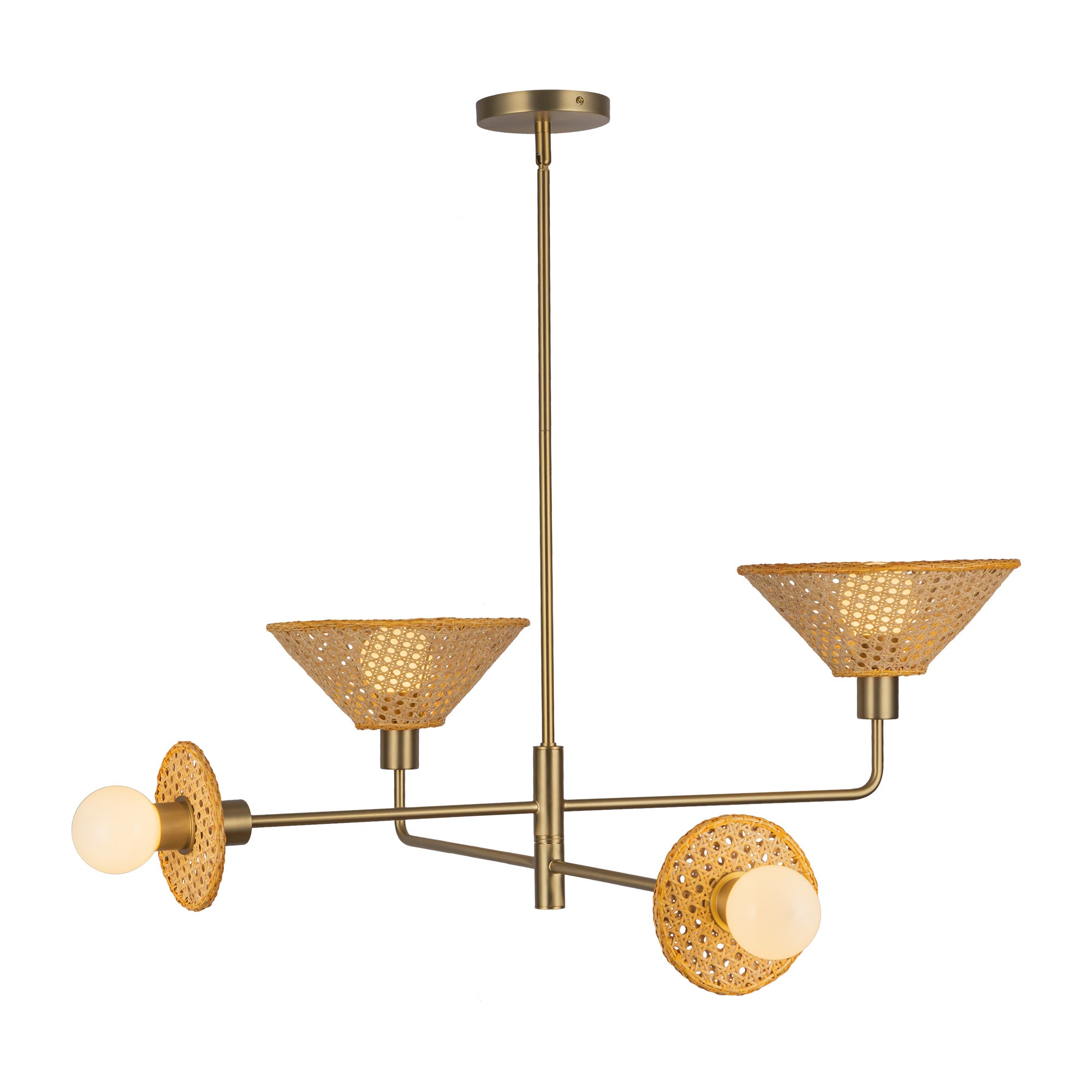Piper 38-in Steel Chandelier