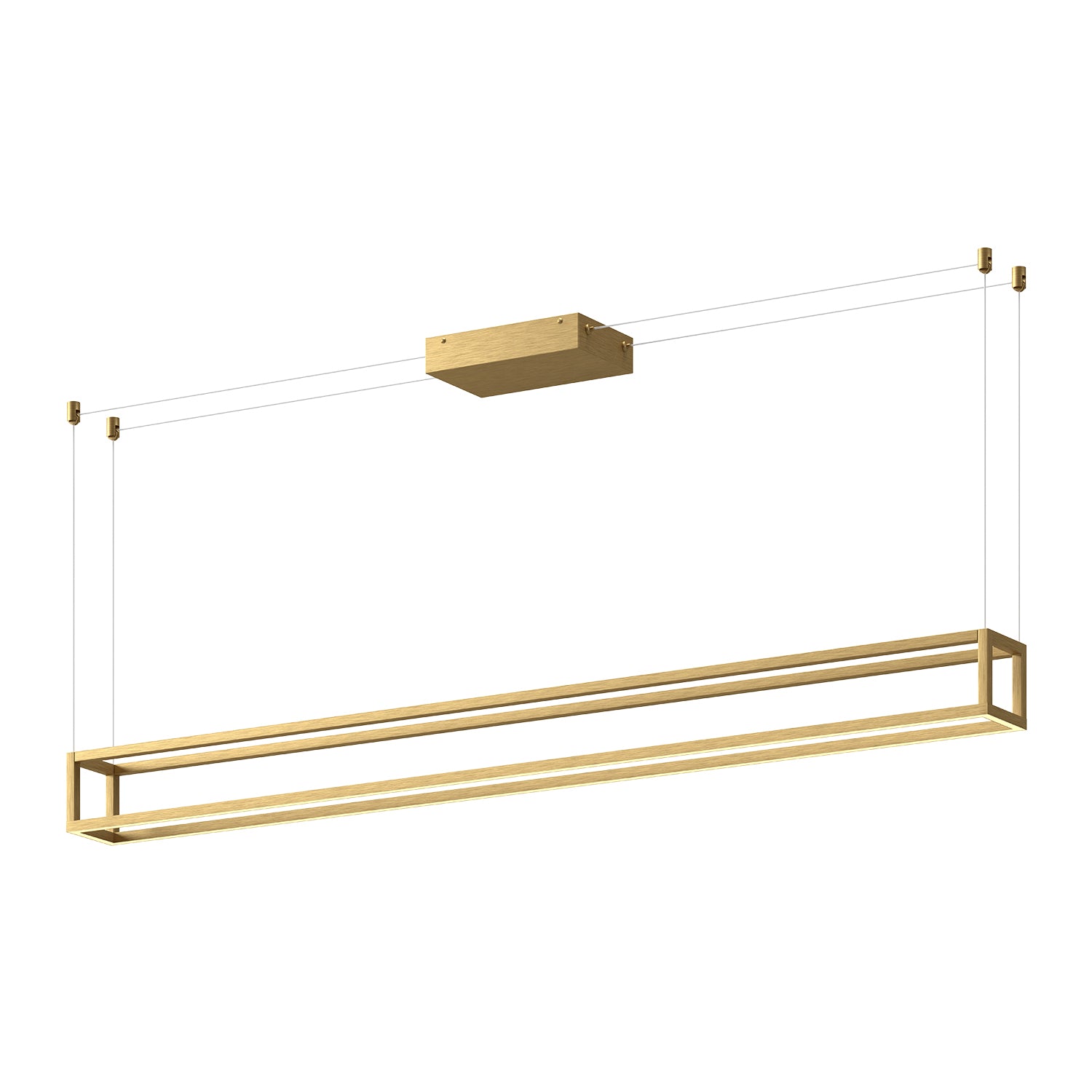 Plaza 60-in Aluminum Linear Pendant