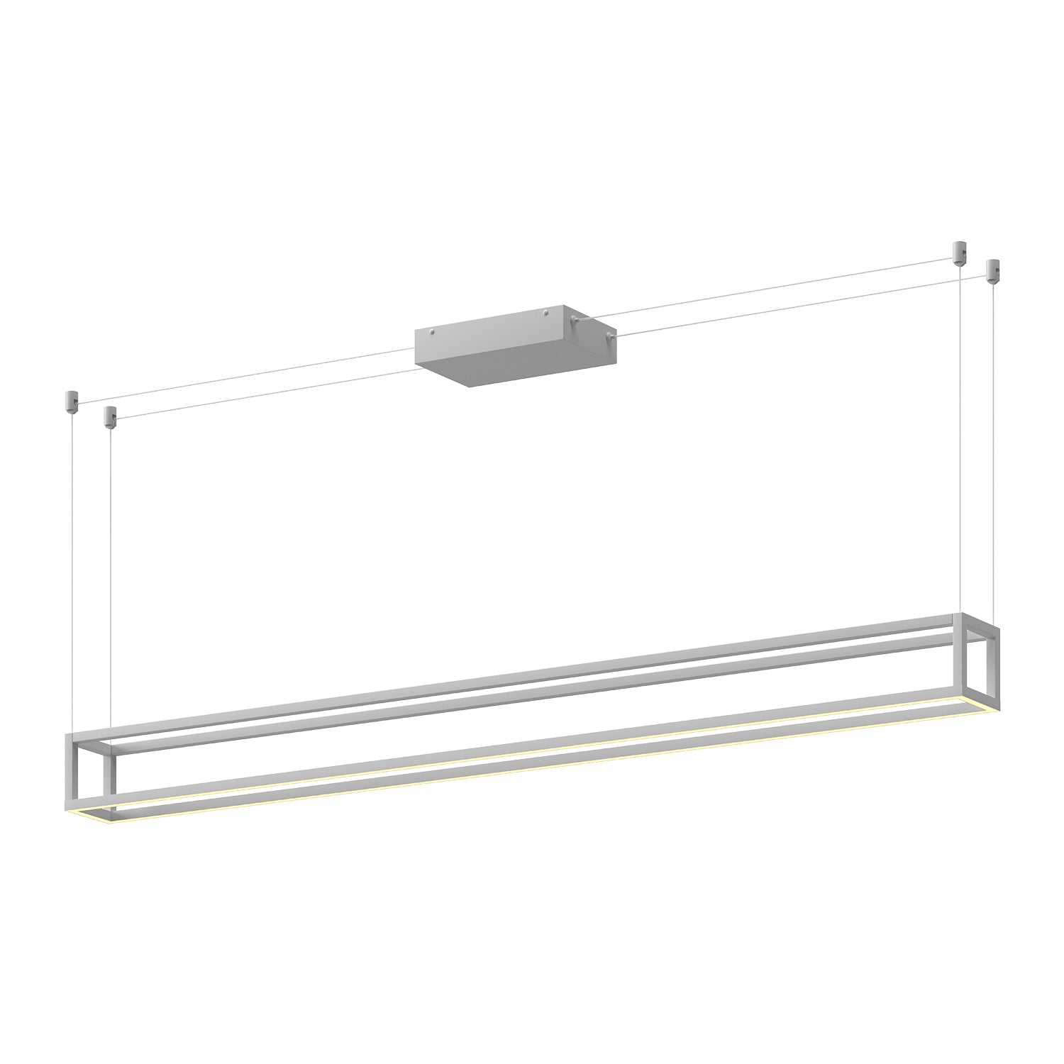 Plaza 60-in Aluminum Linear Pendant