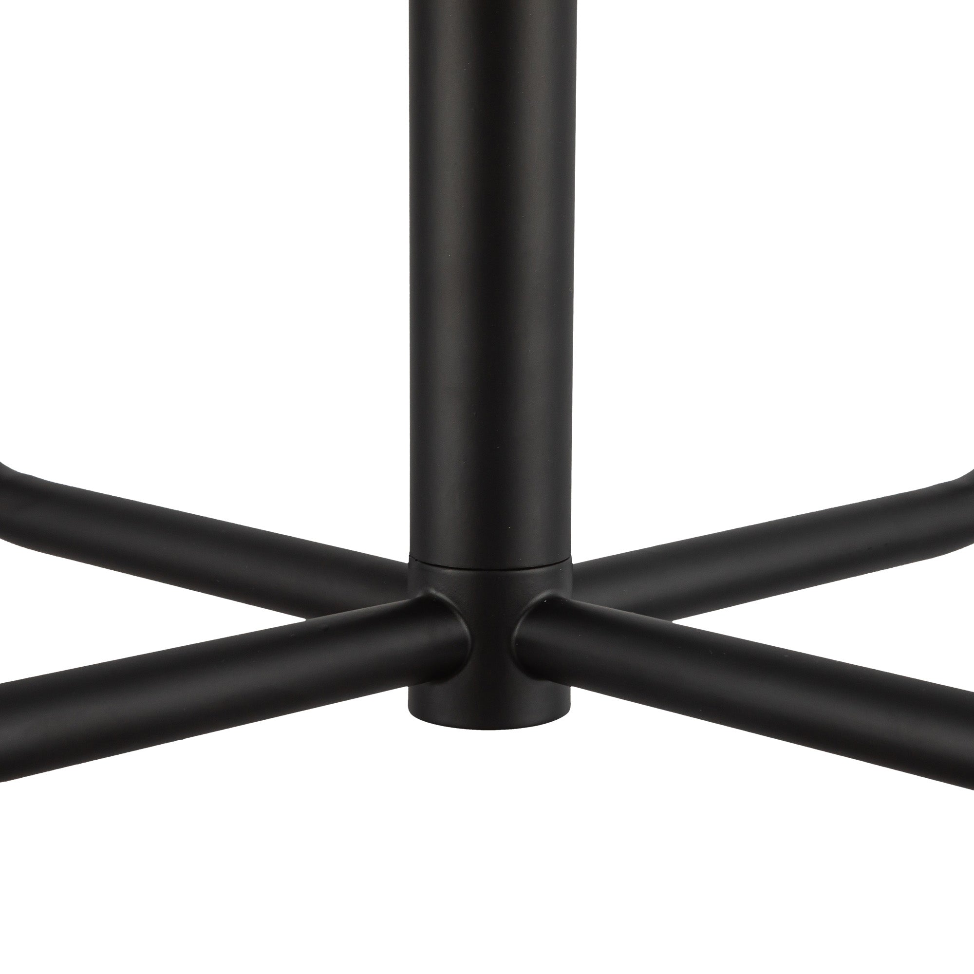Plisse 23-in 4 Lights Steel Chandelier