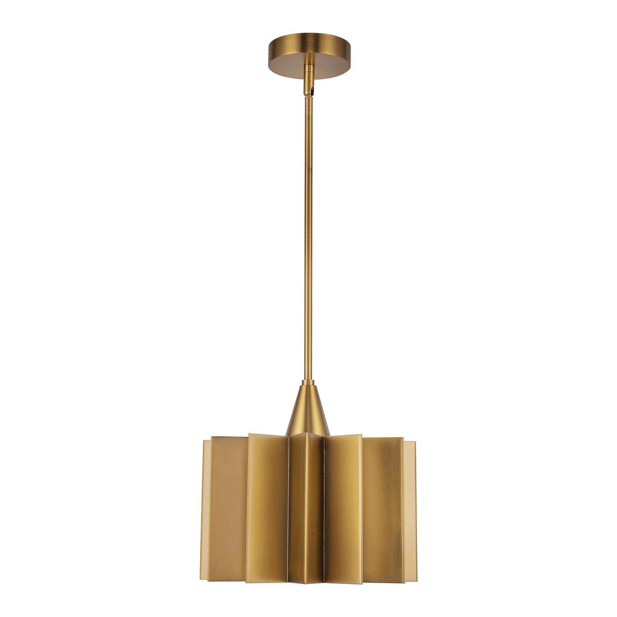 Plisse 12-in 1 Light Socket Pendant