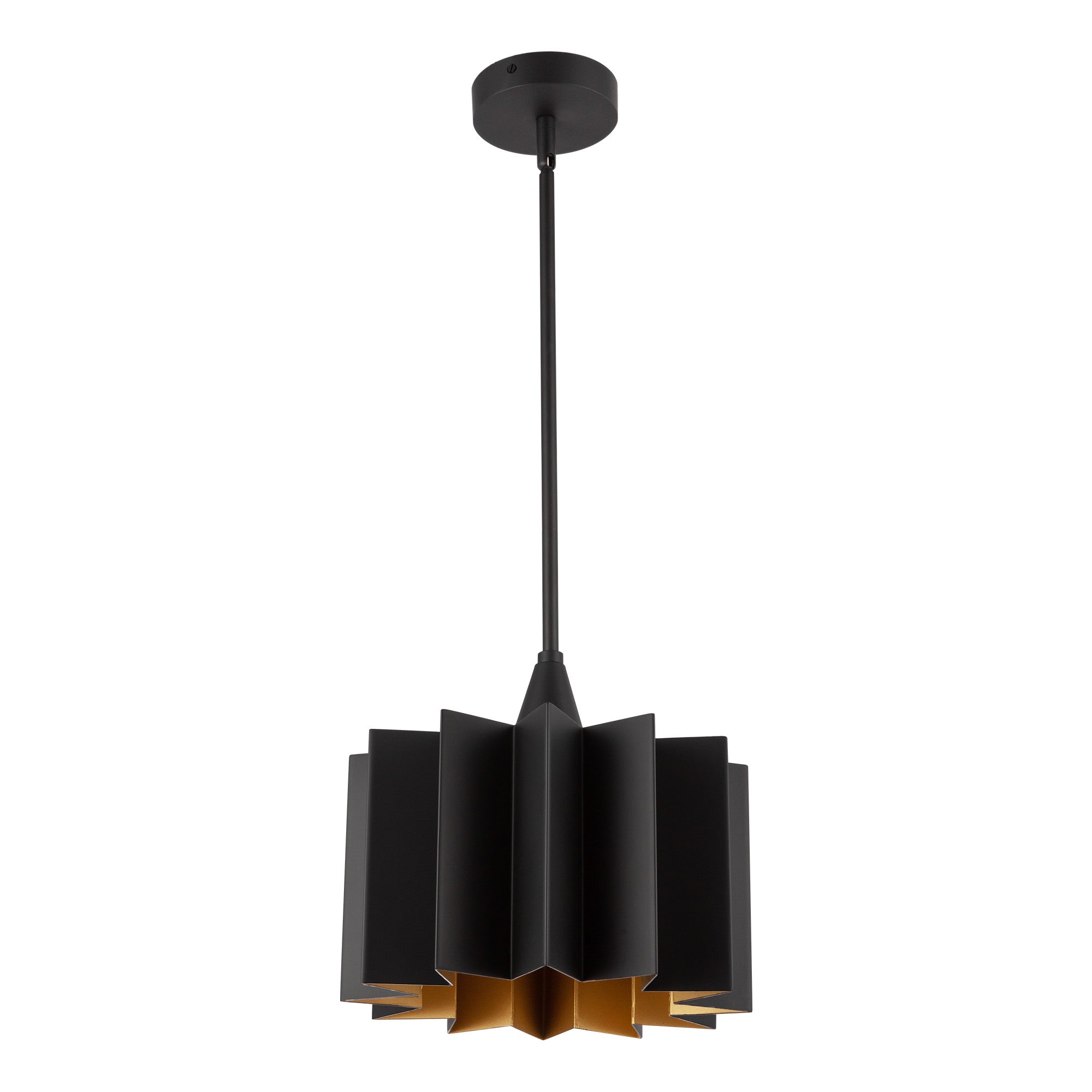 Plisse 12-in 1 Light Socket Pendant