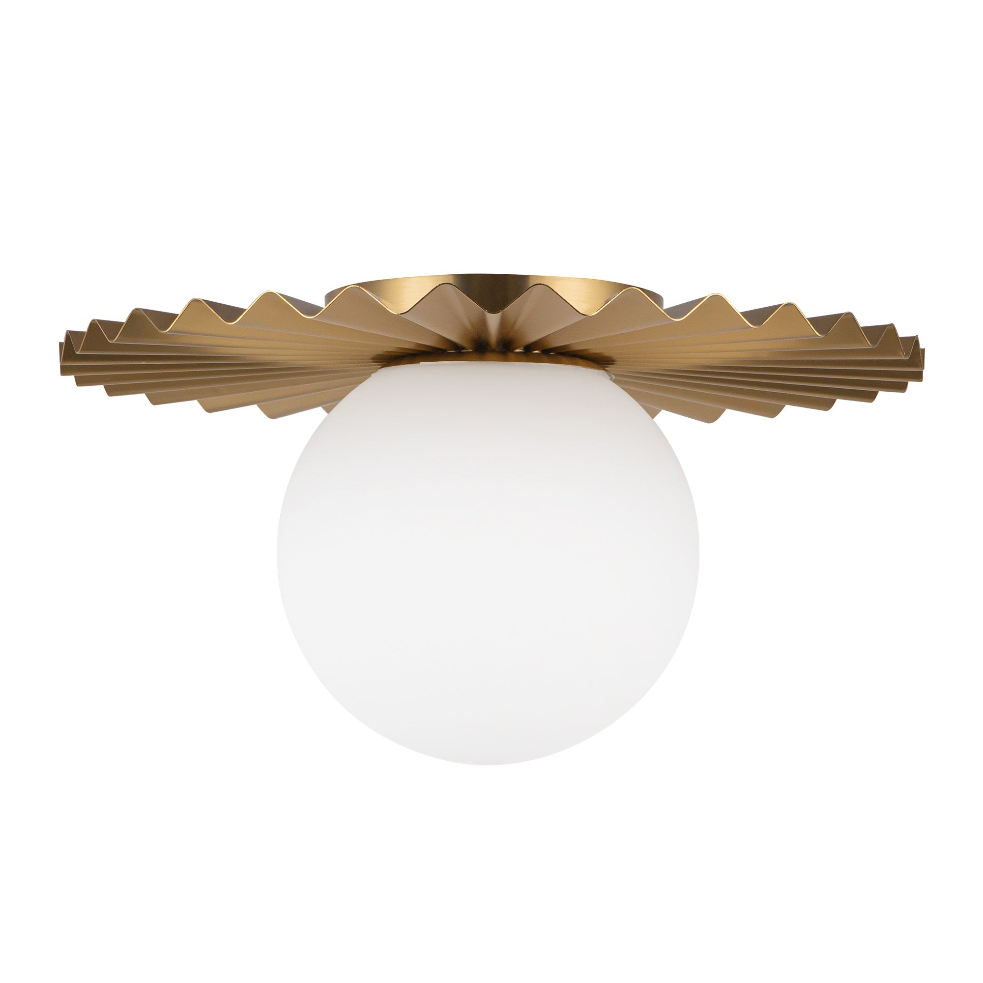 Plume 12-in Steel Flush Mount