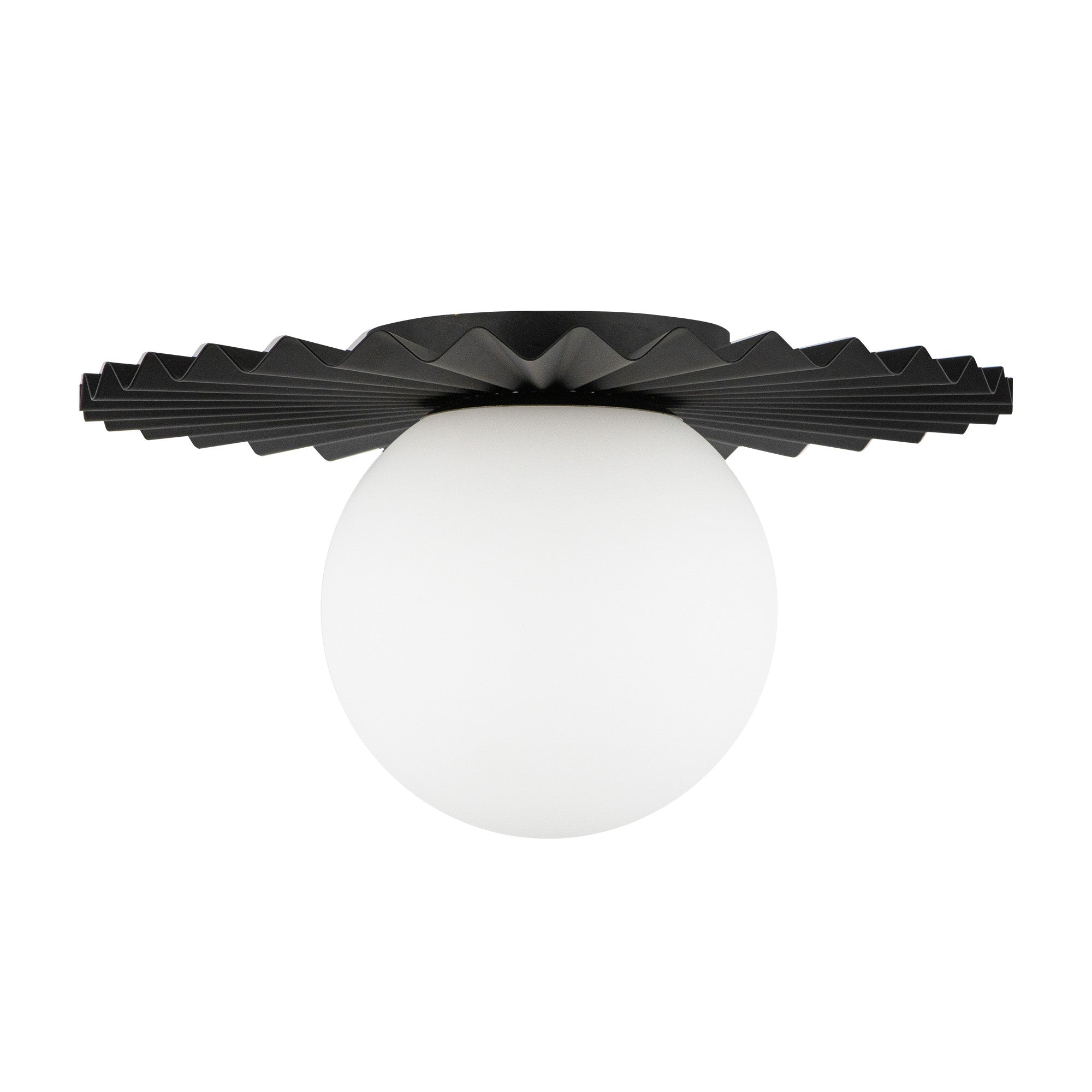 Plume 12-in Steel Flush Mount