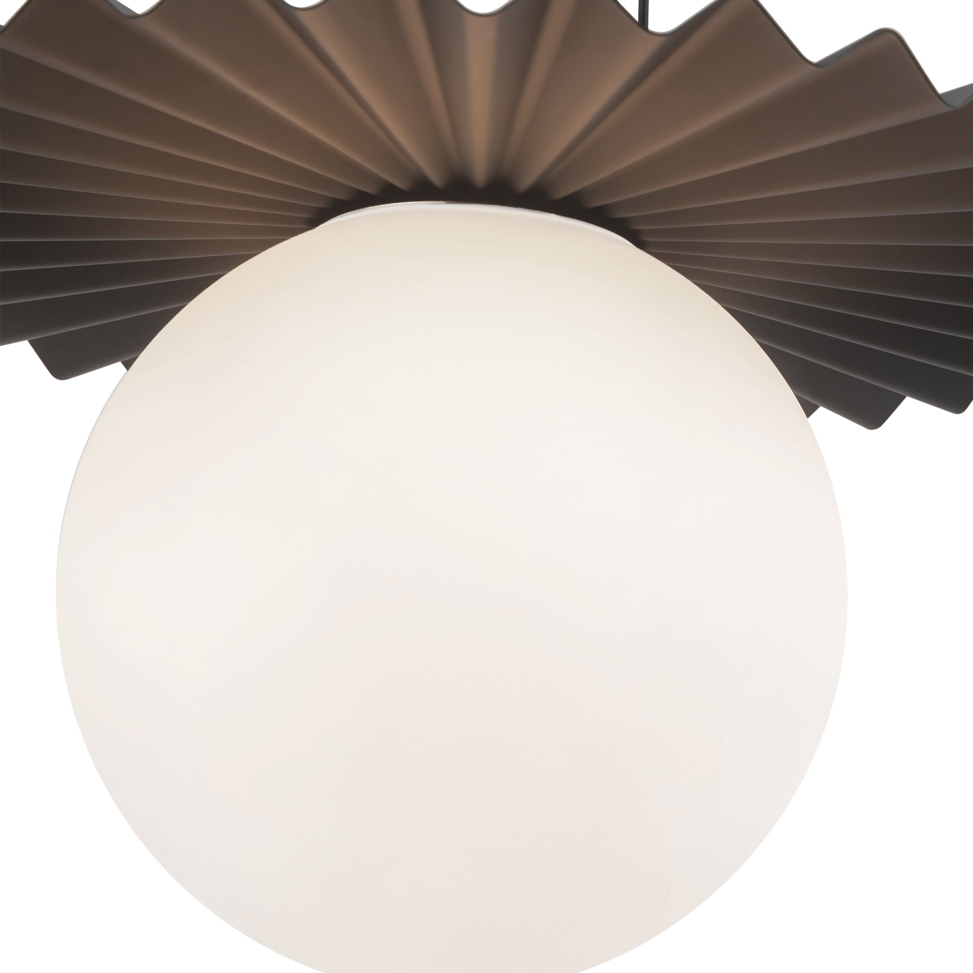 Plume 14-in Steel Flush Mount