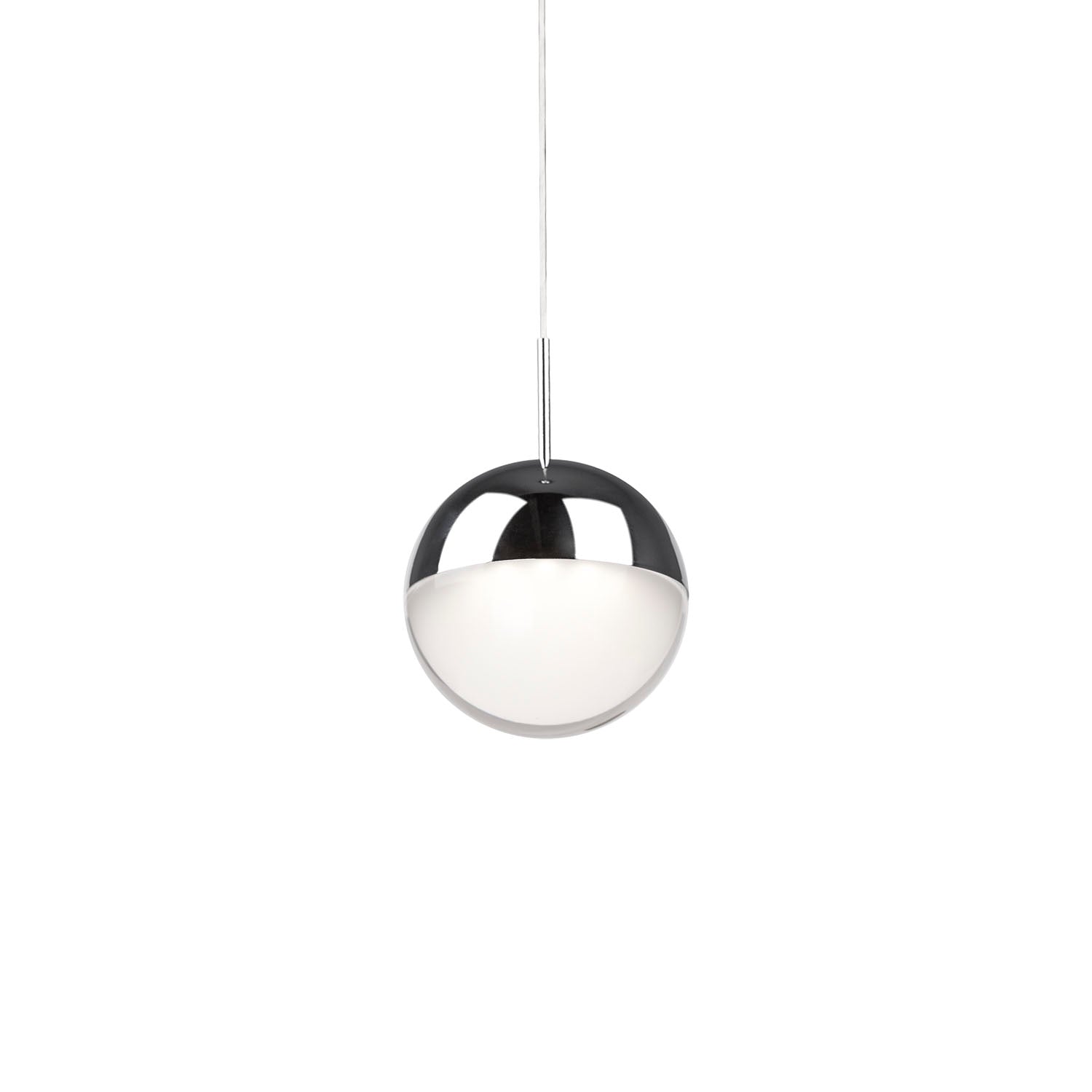 Pluto 4-in Steel Pendant