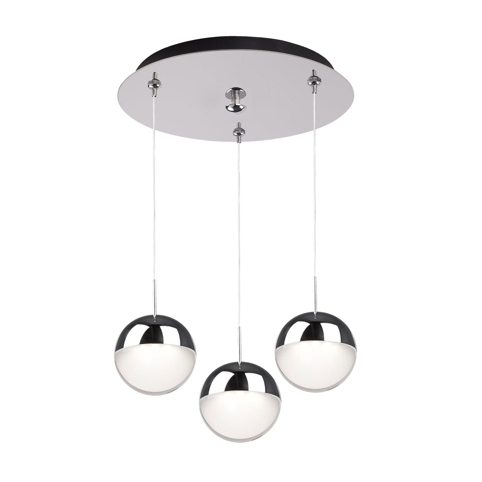 Pluto 11-in Steel Multi Pendant