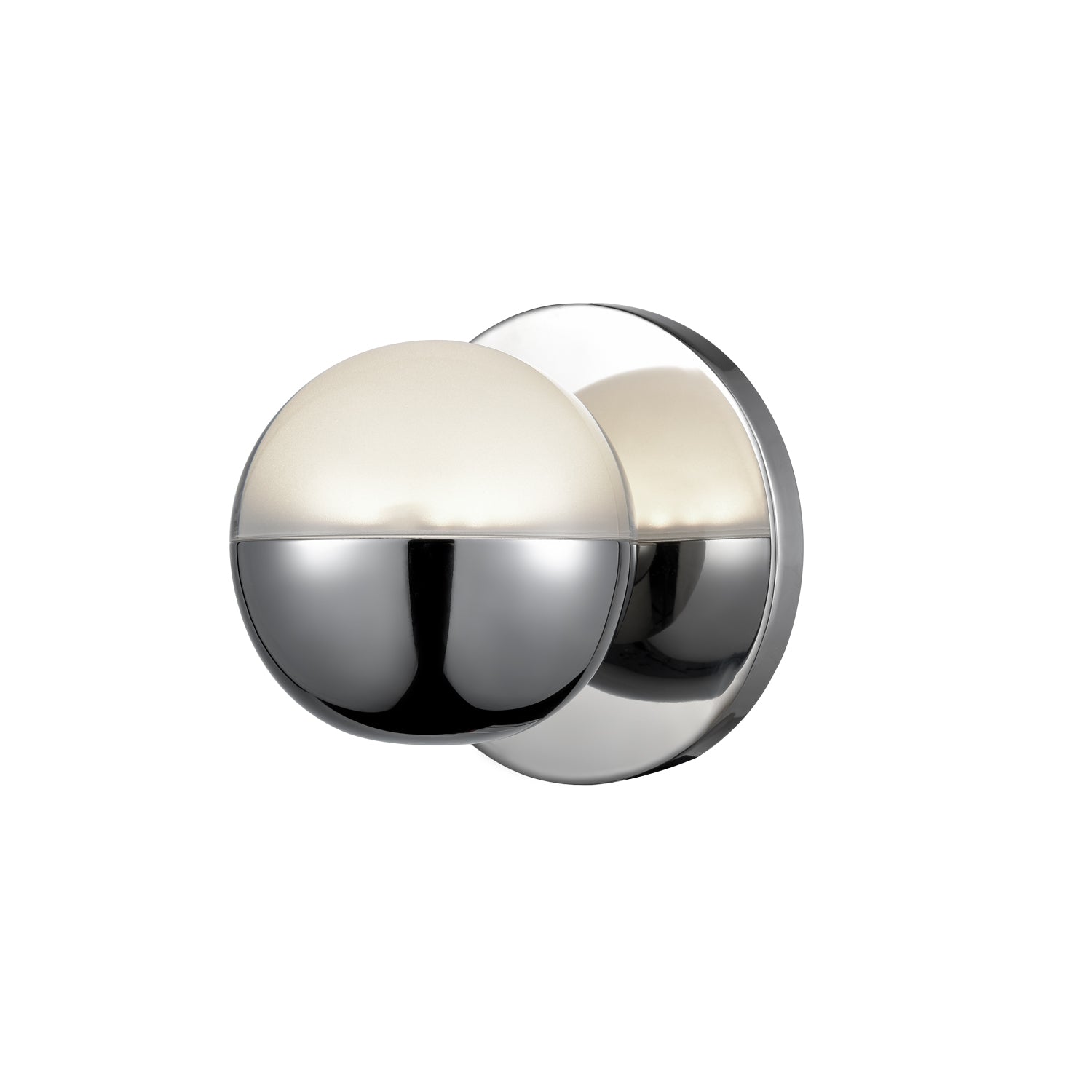 Pluto 5-in Steel Wall Sconce