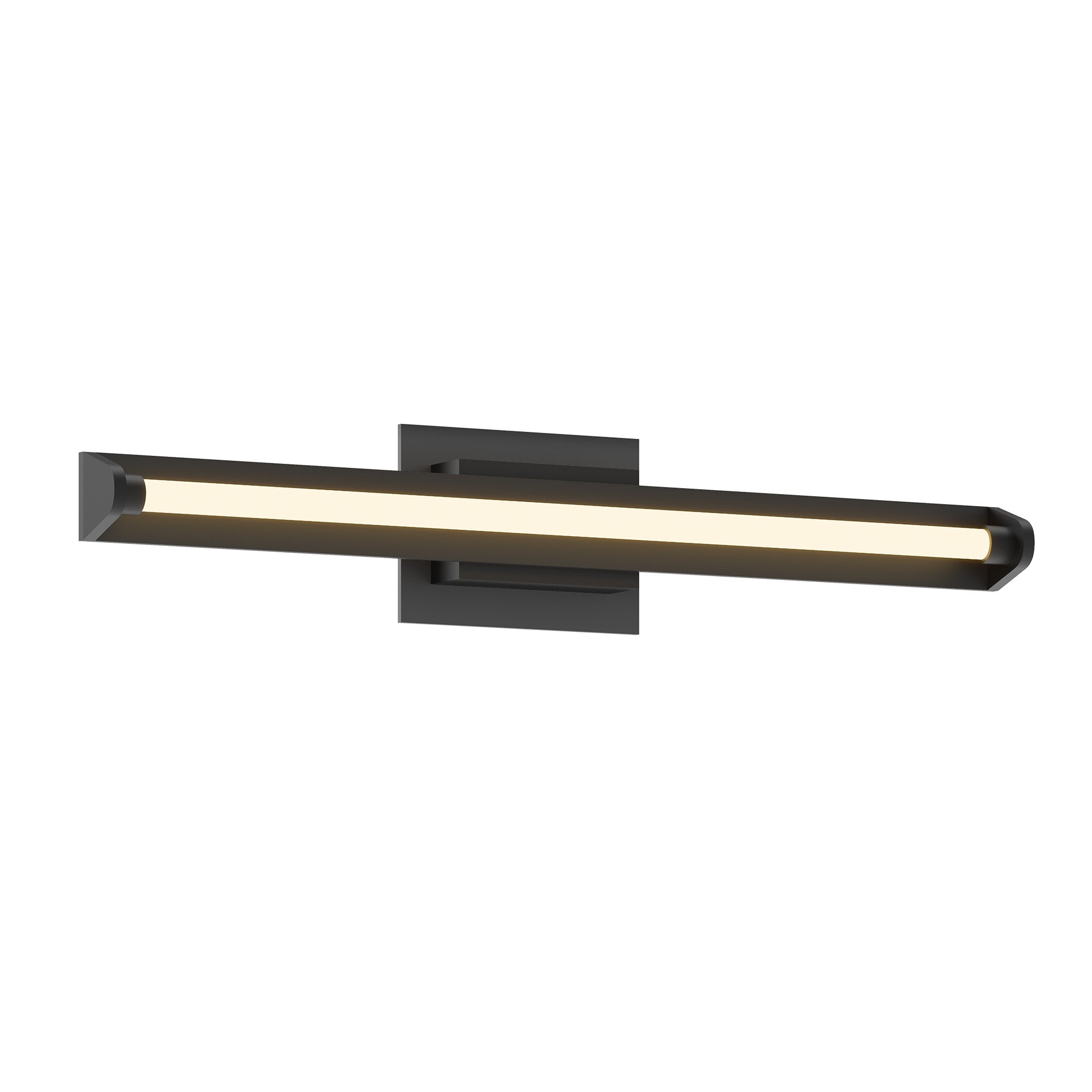 Plymouth 24-in Aluminum Vanity Light