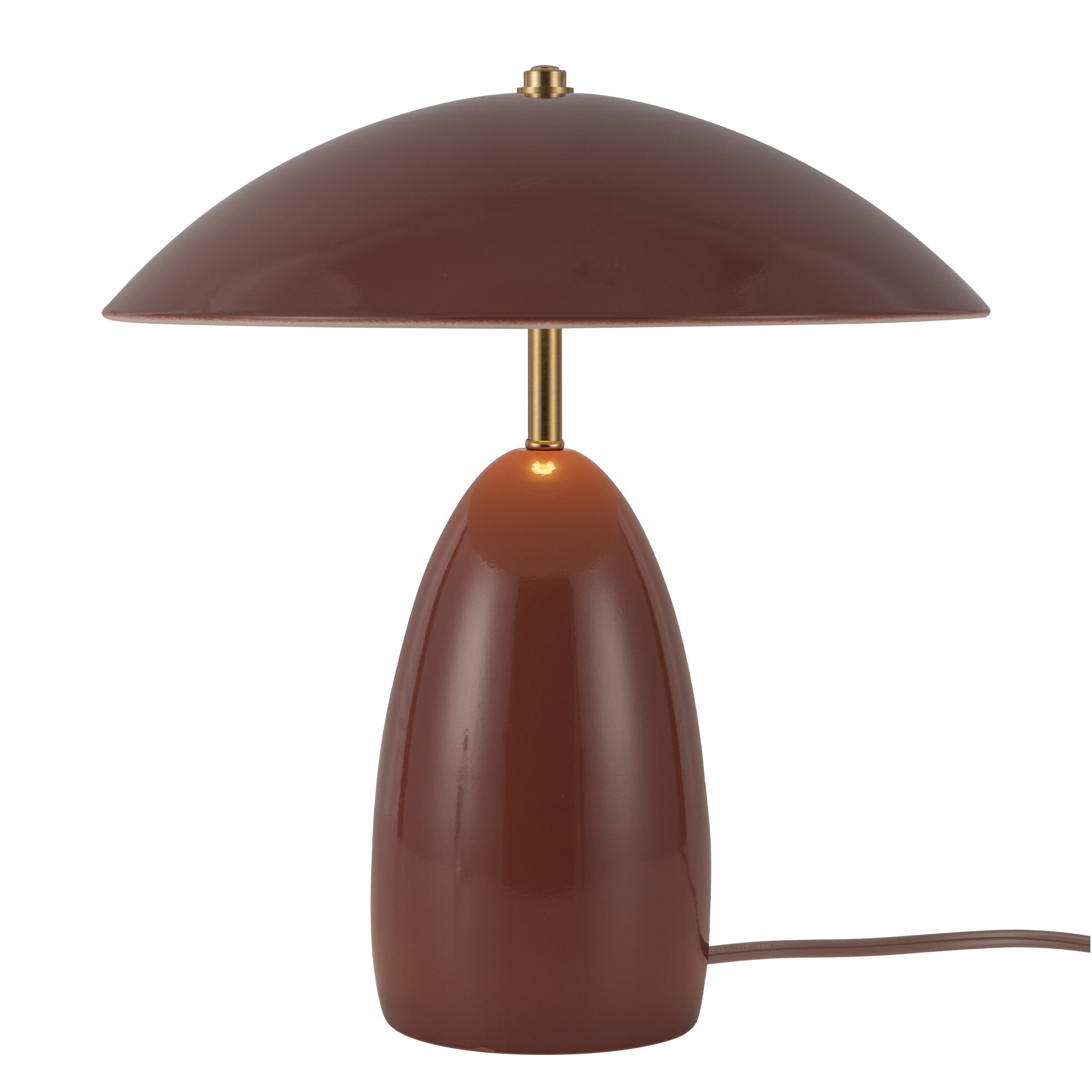 Poppy 12-in Aluminum Table Lamp