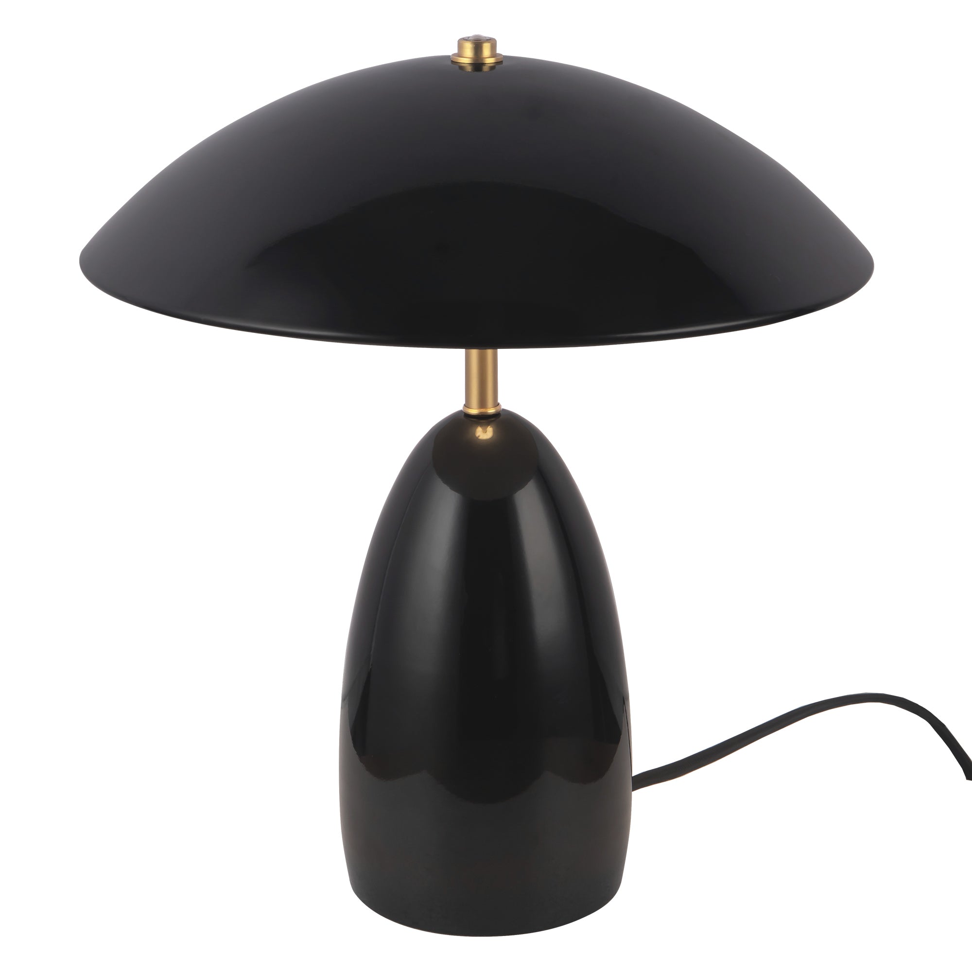 Poppy 12-in Aluminum Table Lamp