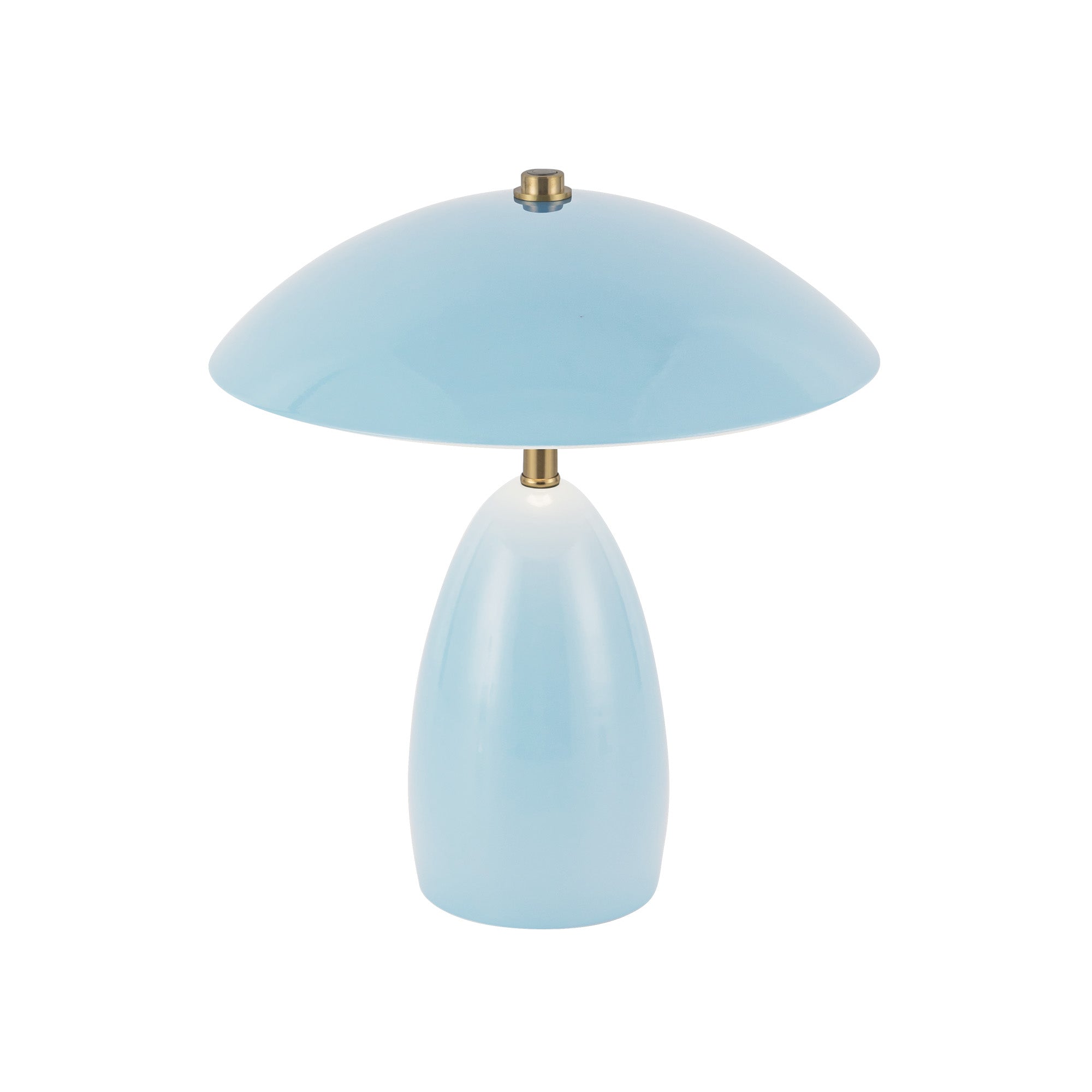 Poppy 9-in Aluminum Table Lamp