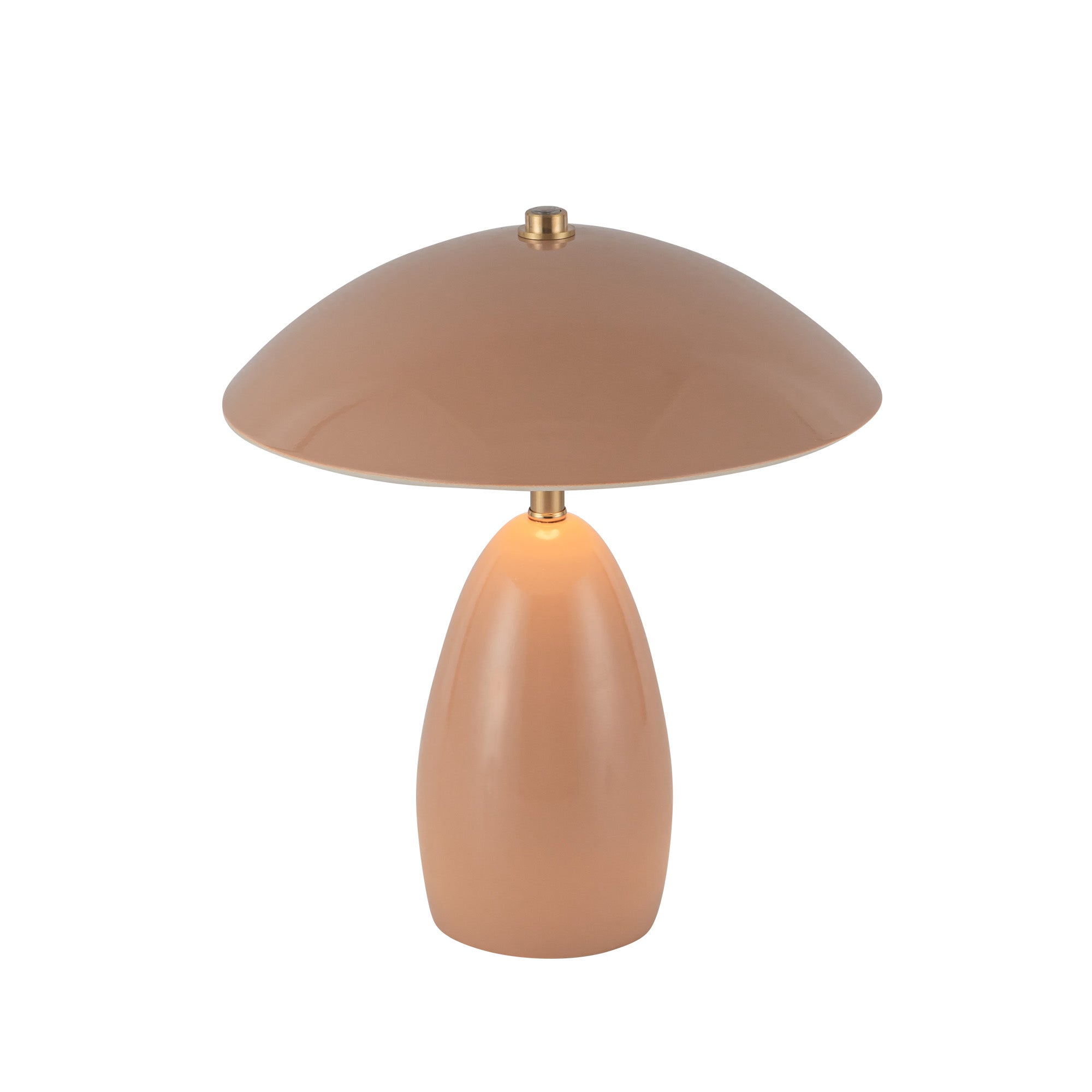 Poppy 9-in Aluminum Table Lamp