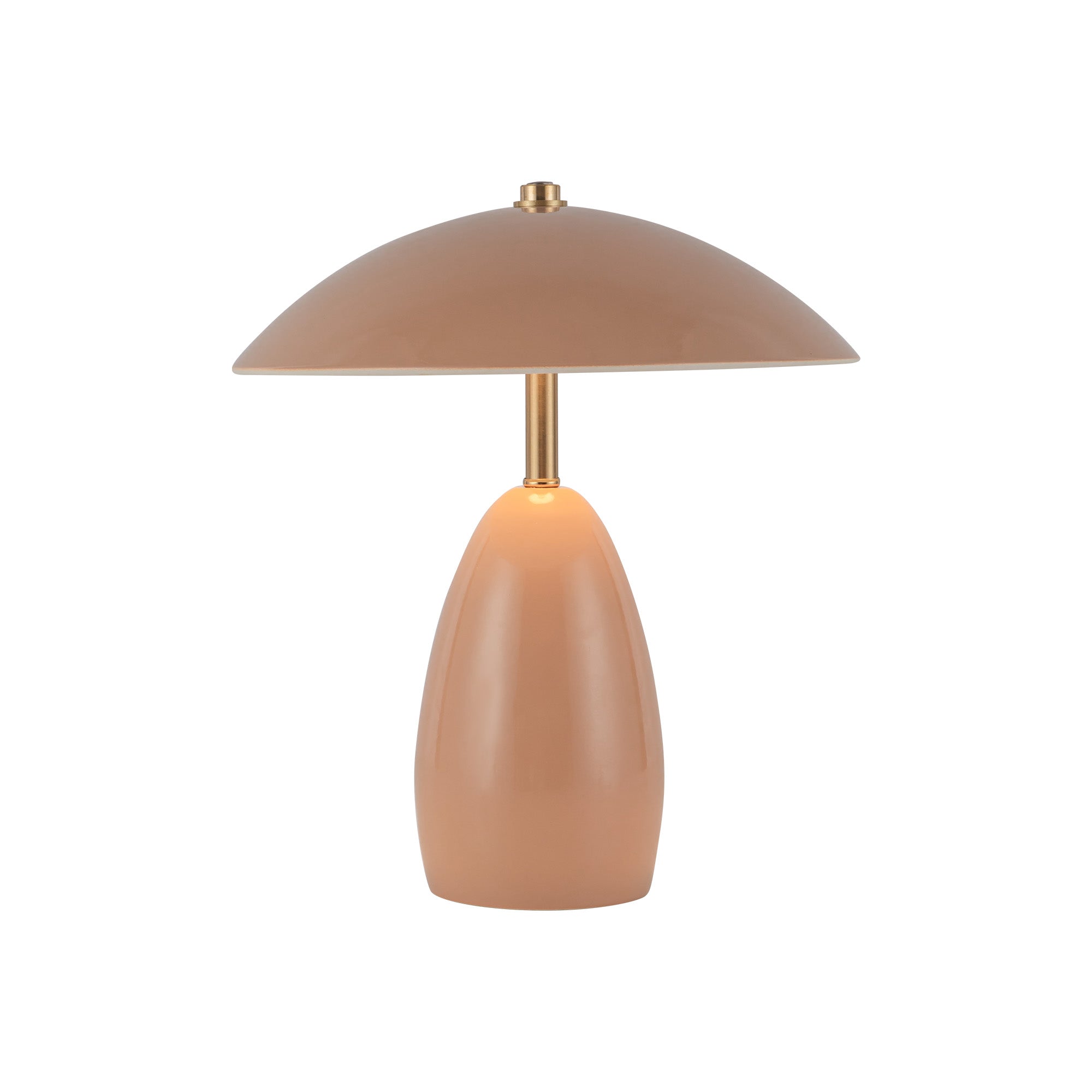 Poppy 9-in Aluminum Table Lamp