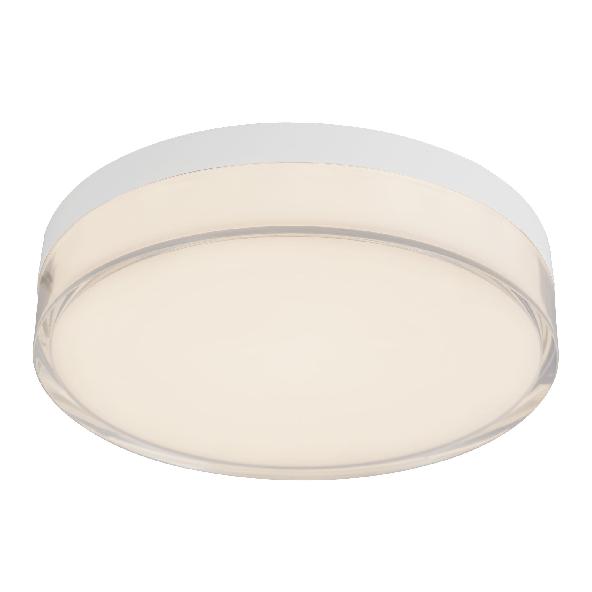Quara 7-in Aluminum Flush Mount