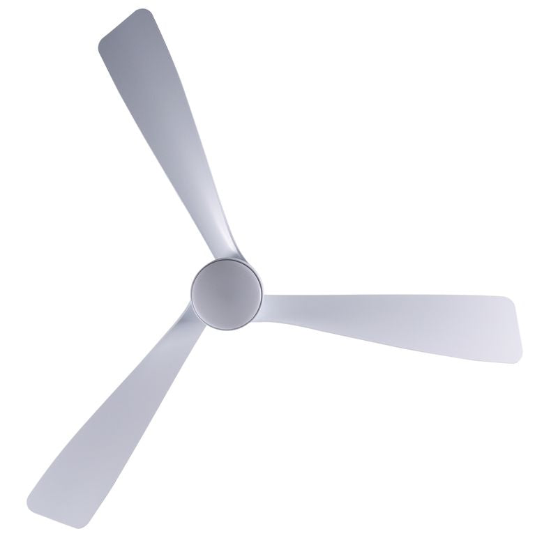 56 Inch 1 Light LED Indoor Outdoor White Fan with Remote