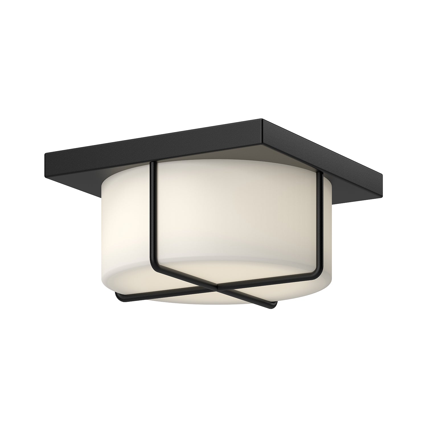 regalo-10-in-steel-flush-mount