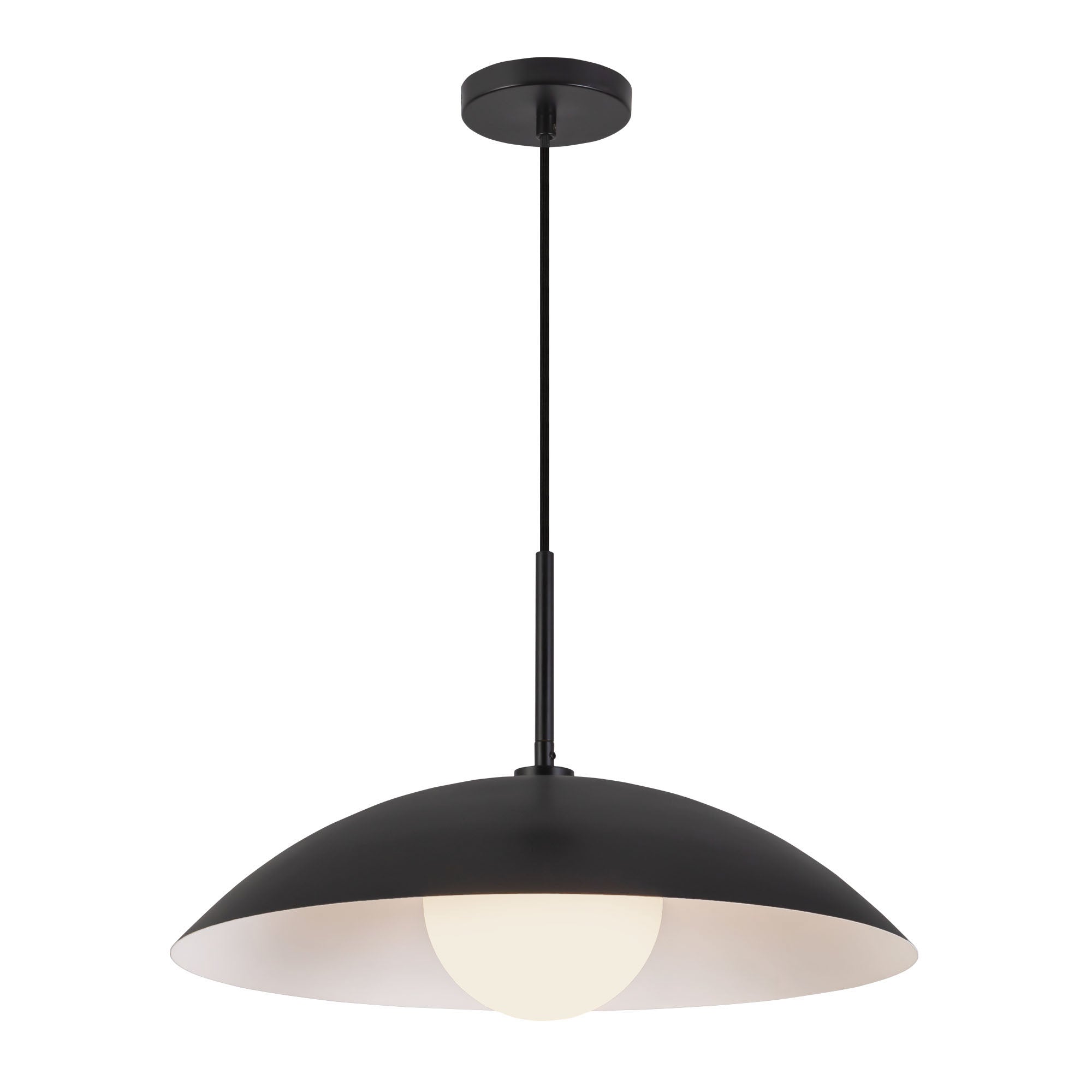 Regent 19-in Steel Pendant