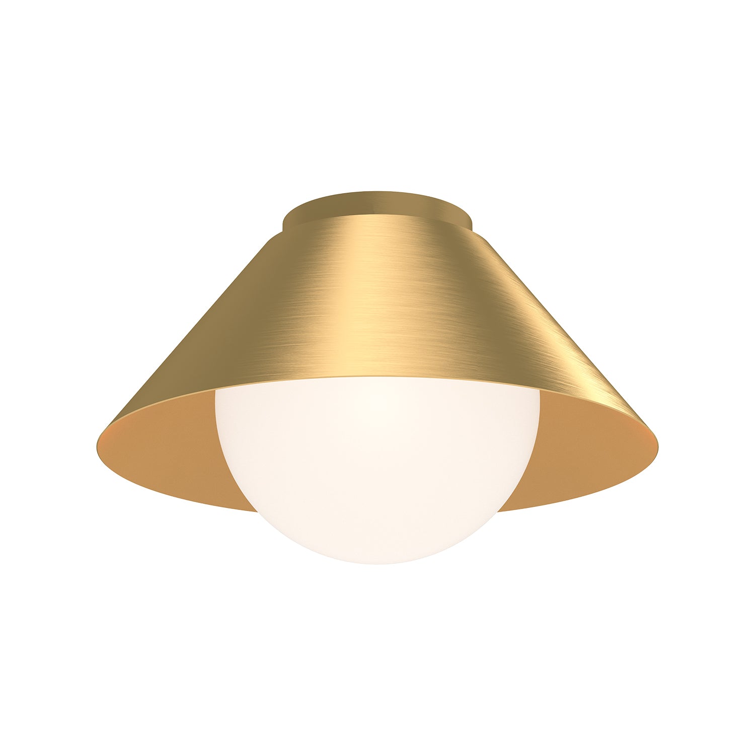 Remy 14-in Steel Flush Mount
