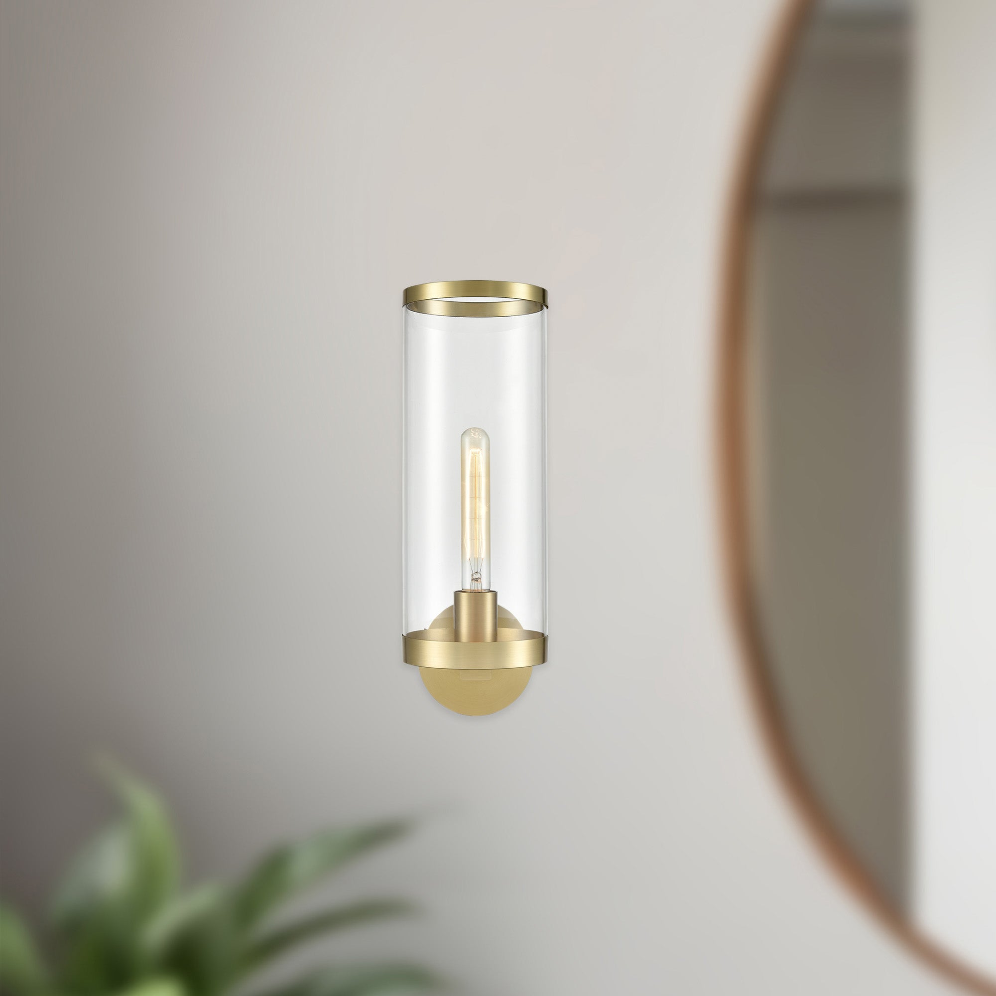Revolve II 16-in Steel Vanity Light