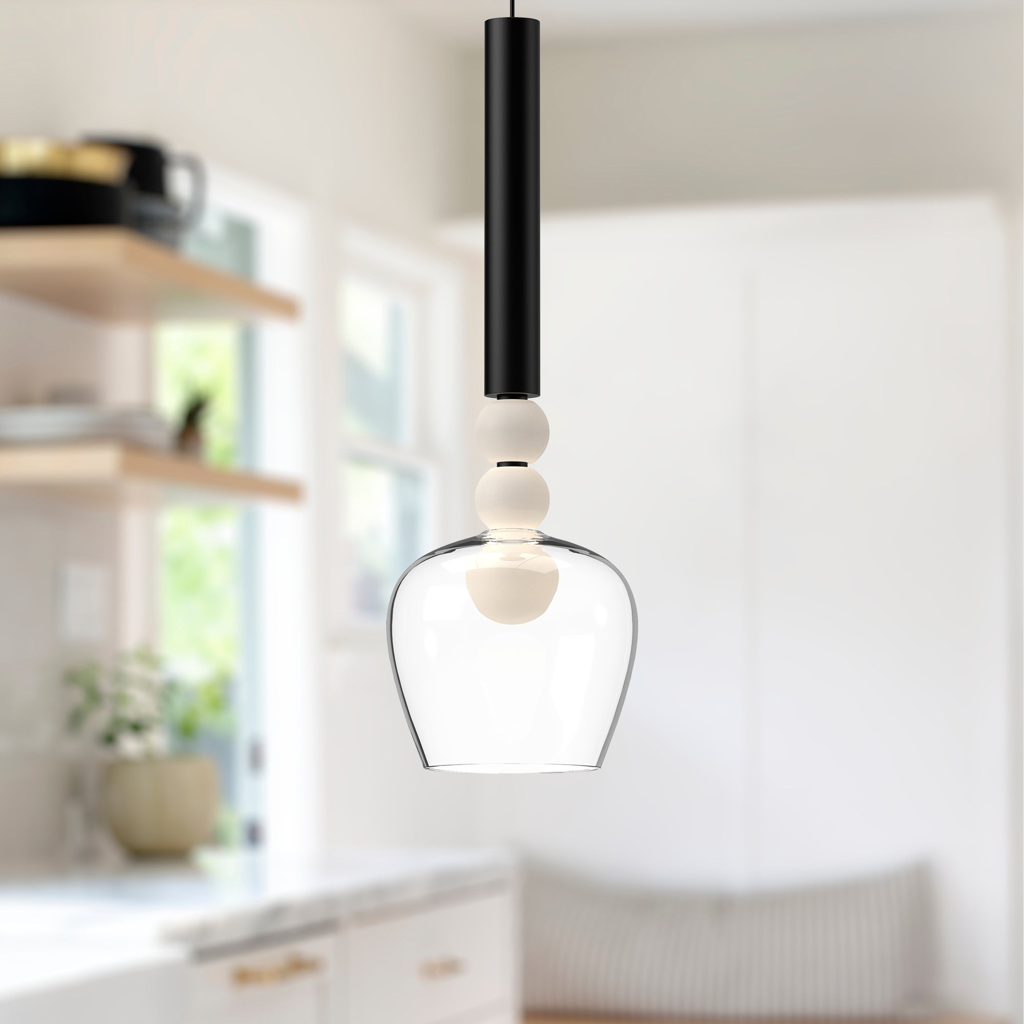 Rise 6-in Dimmable LED Mini Pendant
