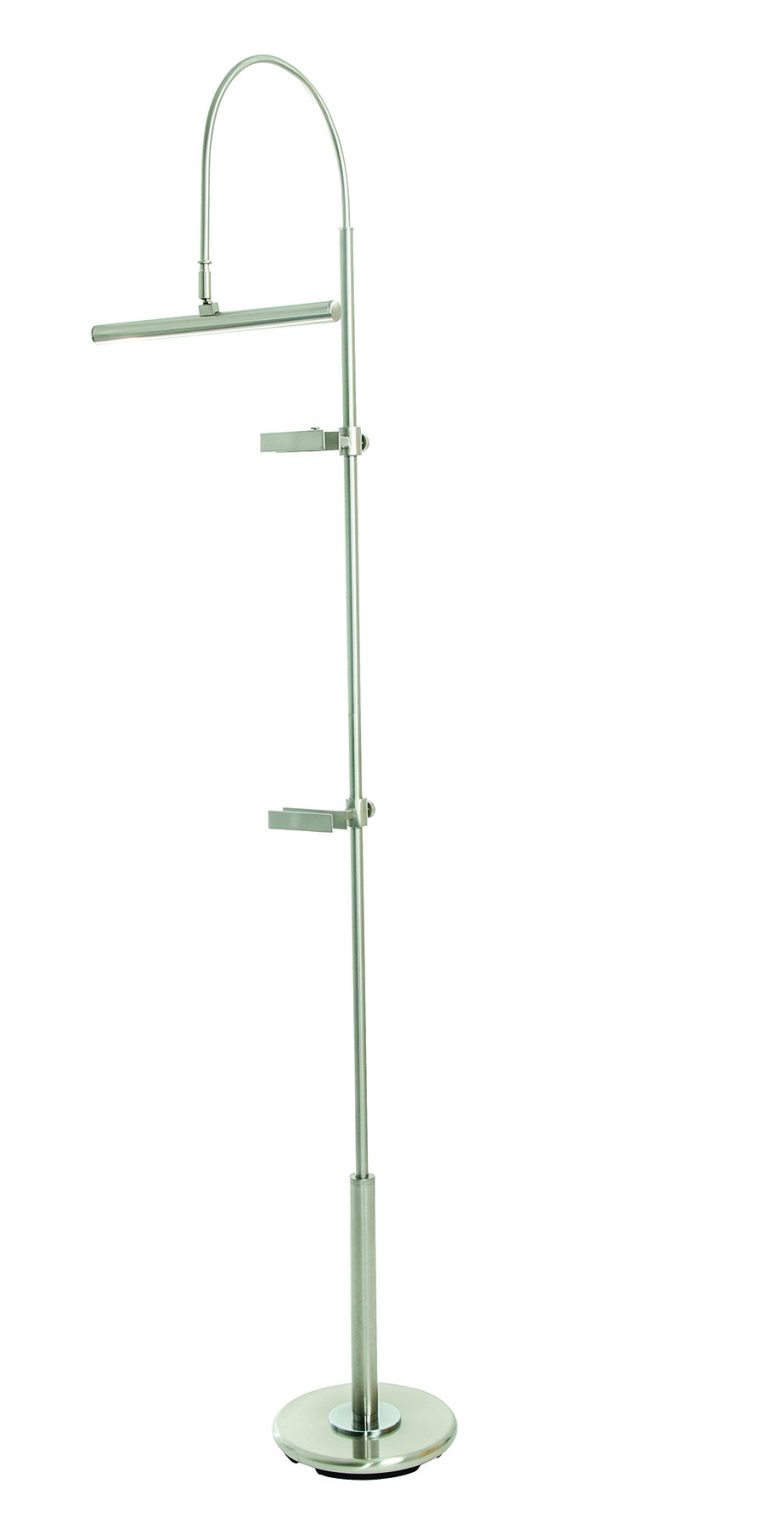 72-inch River North Satin Nickel Task Lamp