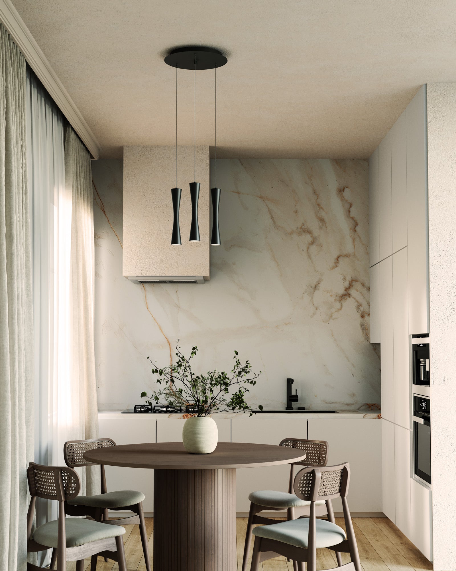 Robson 11-in Steel Multi Pendant