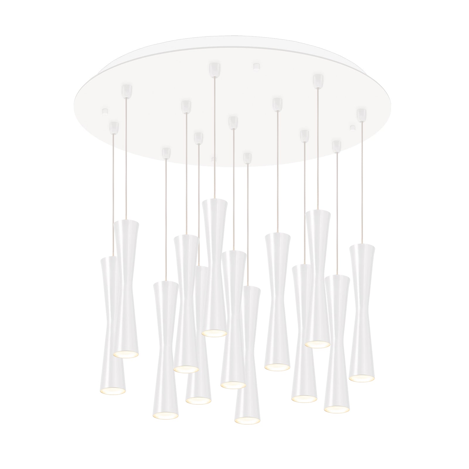 Robson 13 Head Steel Multi Pendant