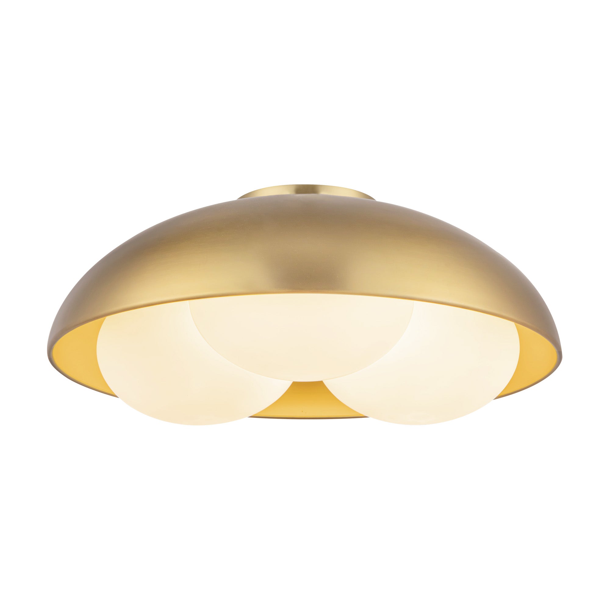 Robyn 16-in Steel Flush Mount