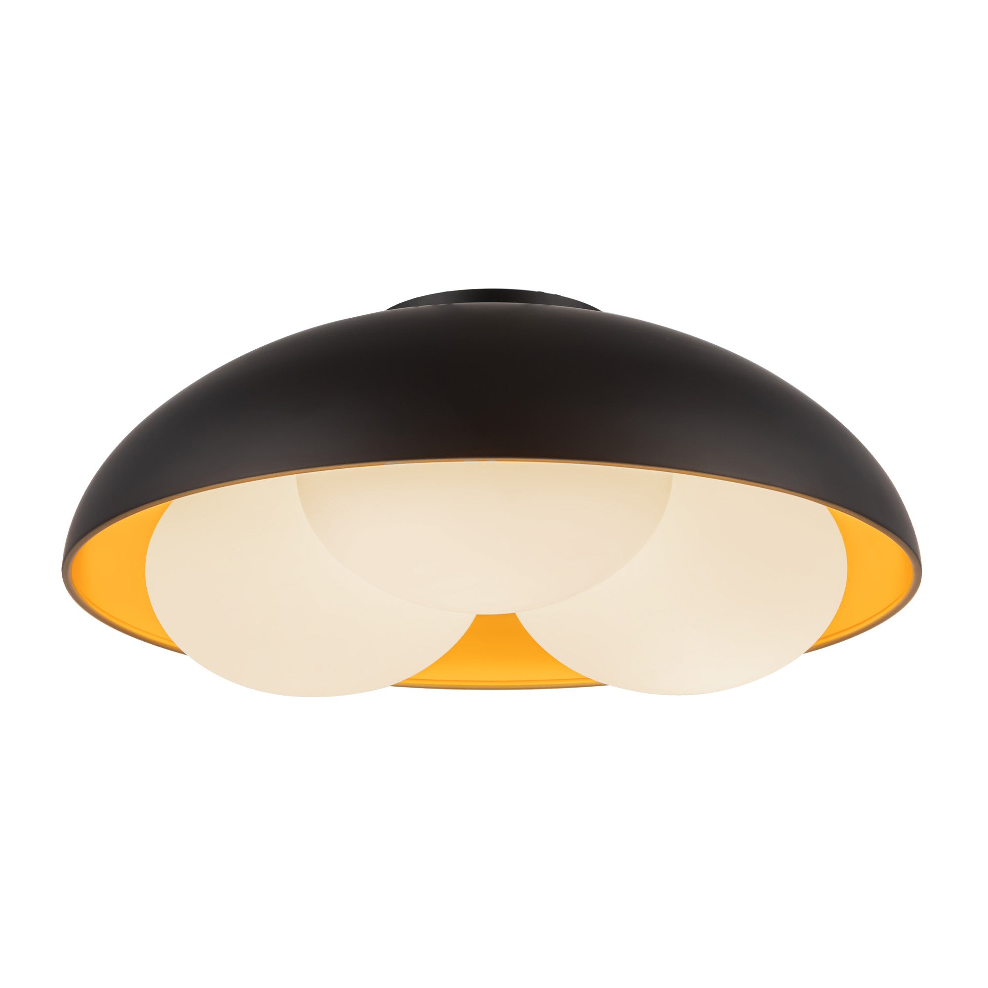 Robyn 16-in Steel Flush Mount