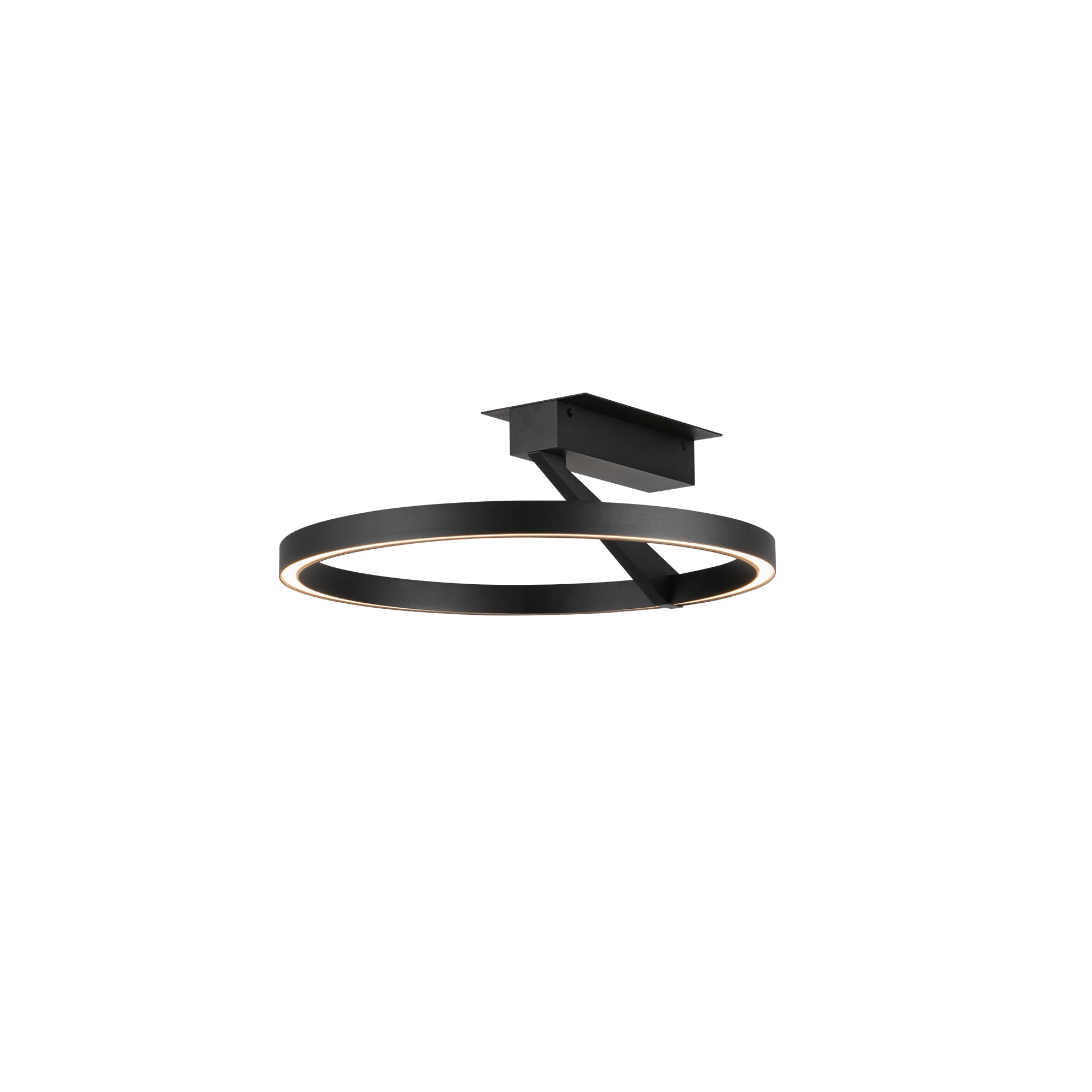 Roda 16-in Aluminum Semi-Flush Mount