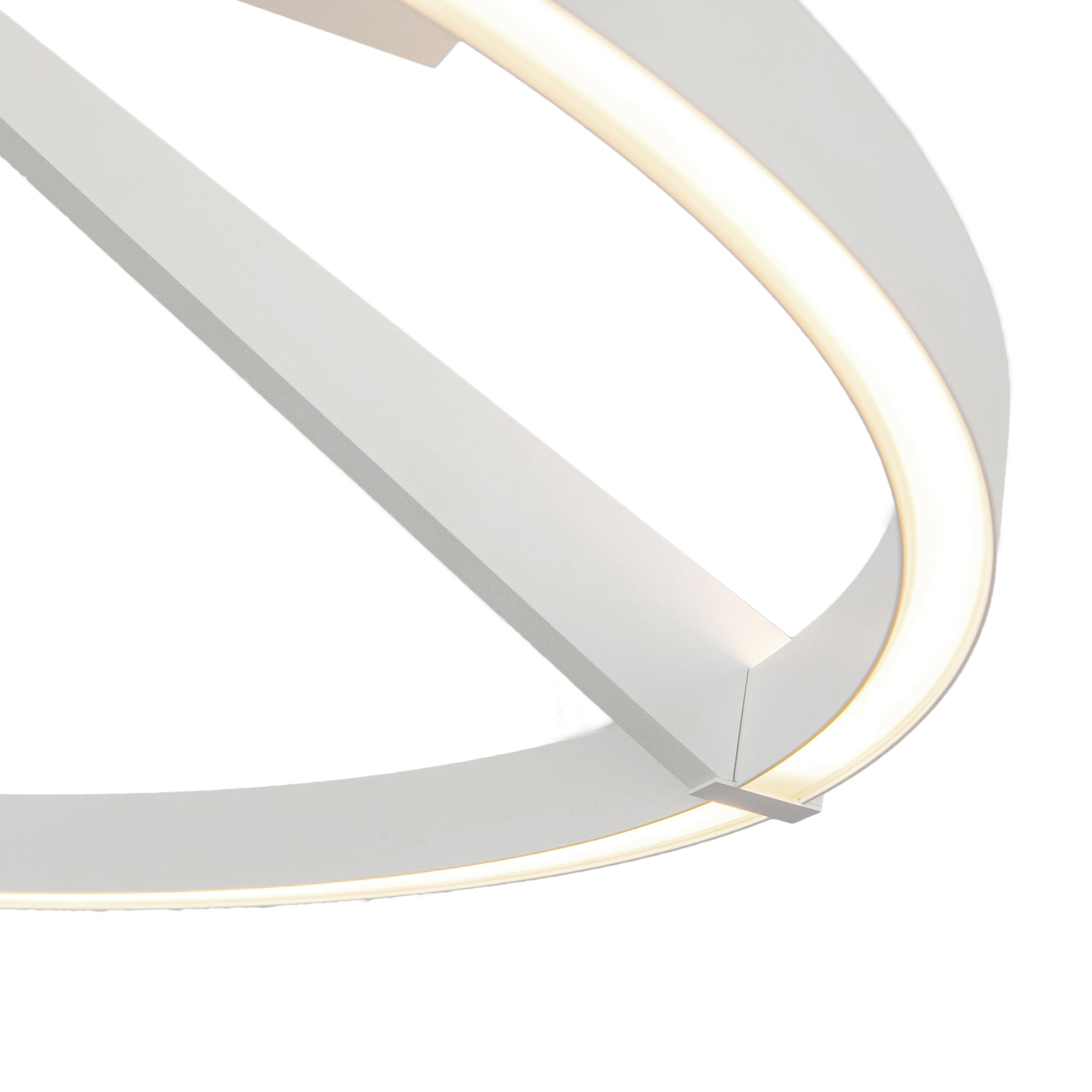 Roda 24-in Aluminum Semi-Flush Mount