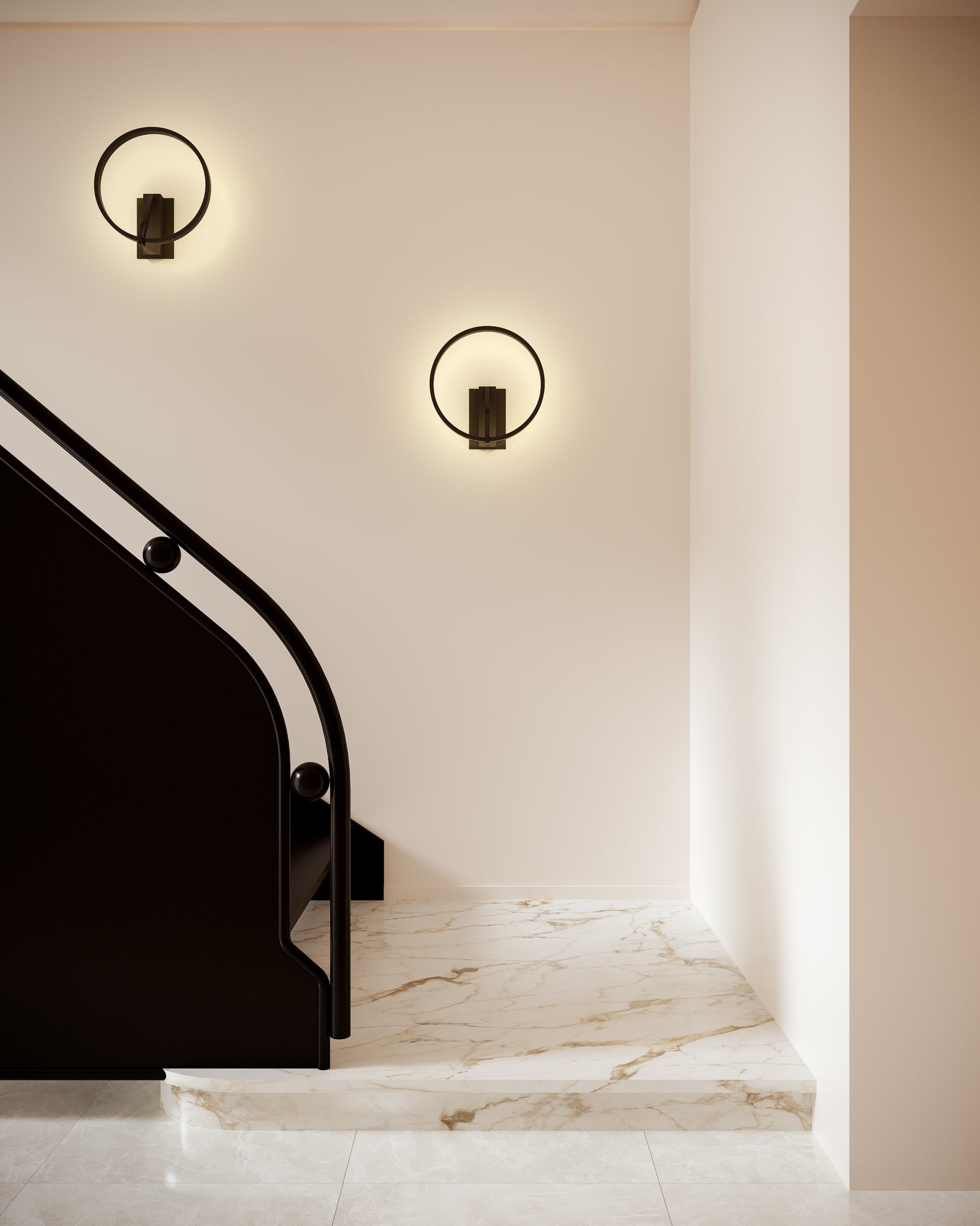 Roda 12-in Aluminum Acrylic Wall Sconce