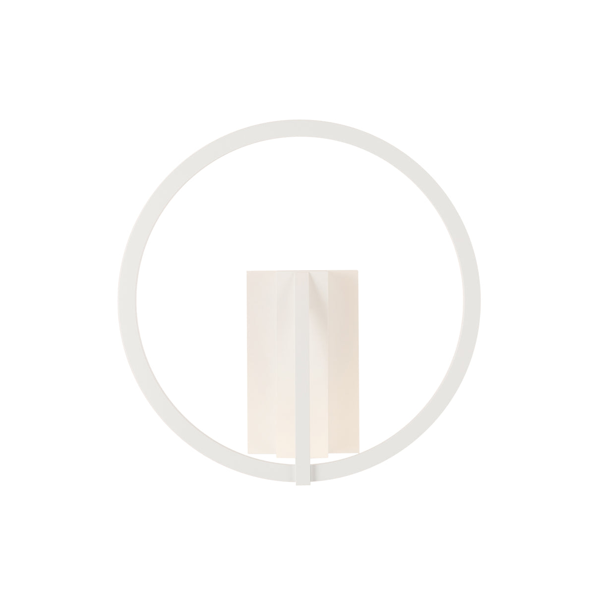 Roda 12-in Aluminum Acrylic Wall Sconce