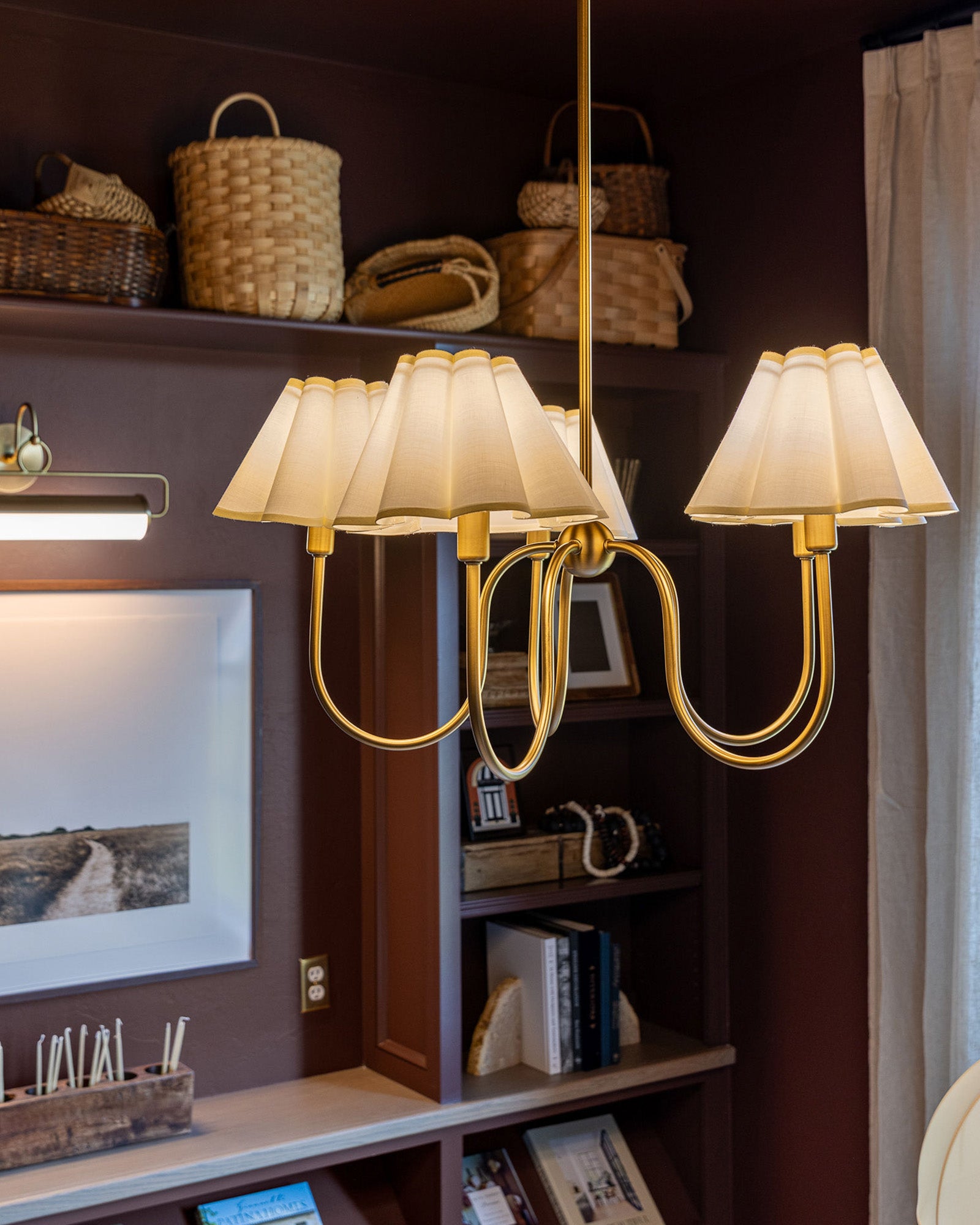 Rosemary 31-in Steel Chandelier