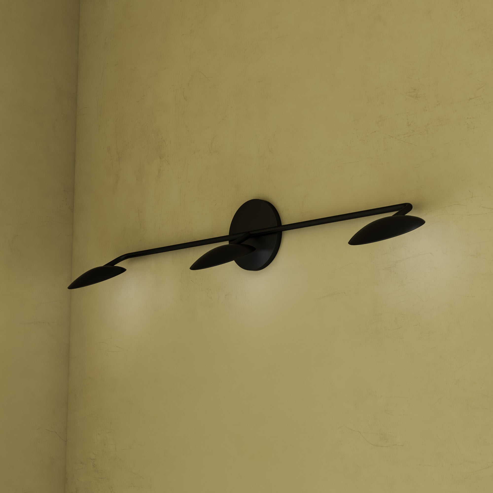 Rotaire 33-in Aluminum Vanity Light