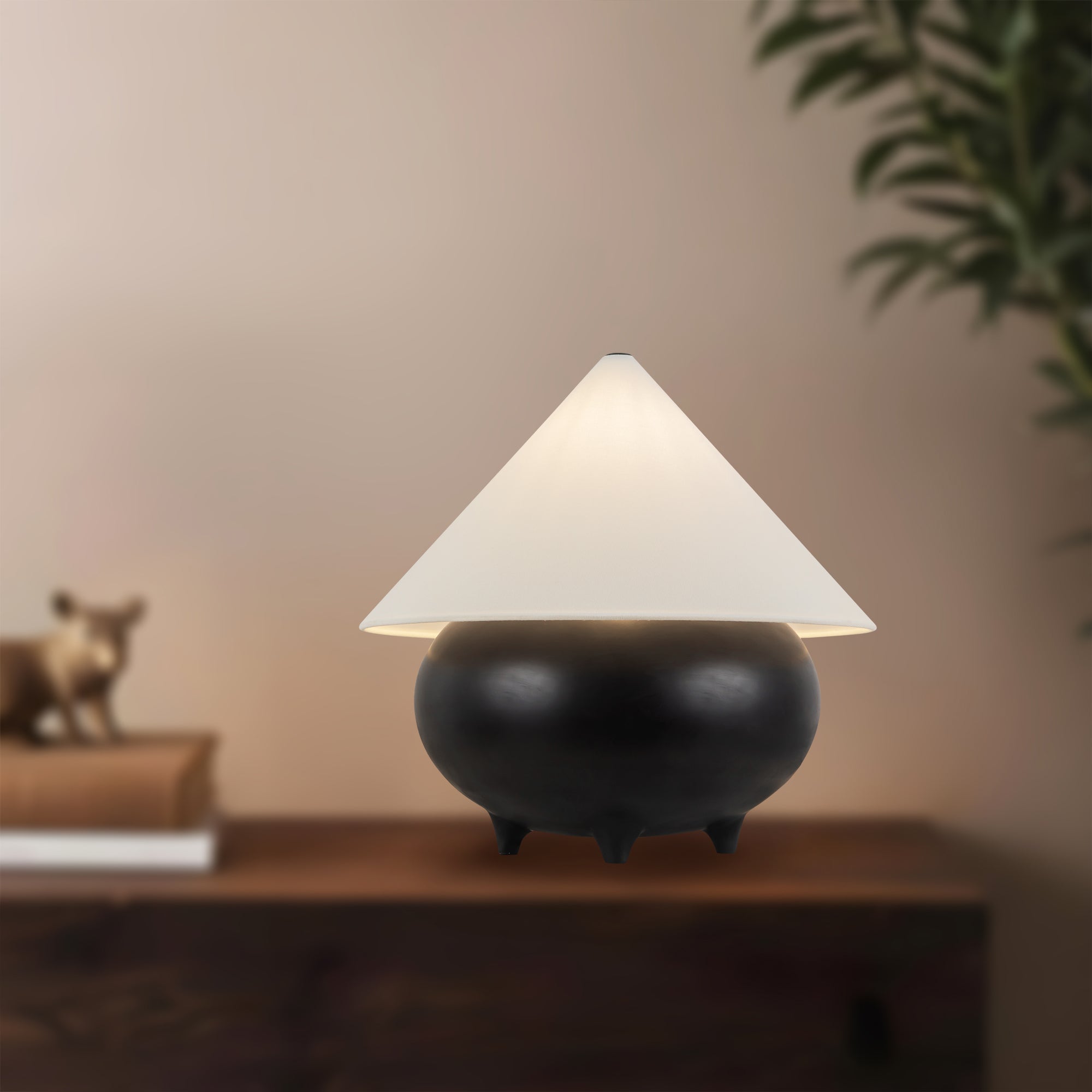 Rowan 17-in Steel Table Lamp