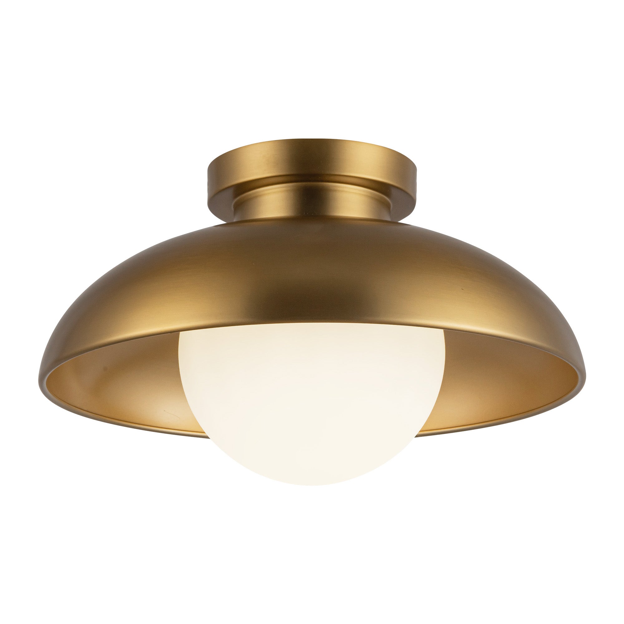 Rubio 12-in Steel Flush Mount