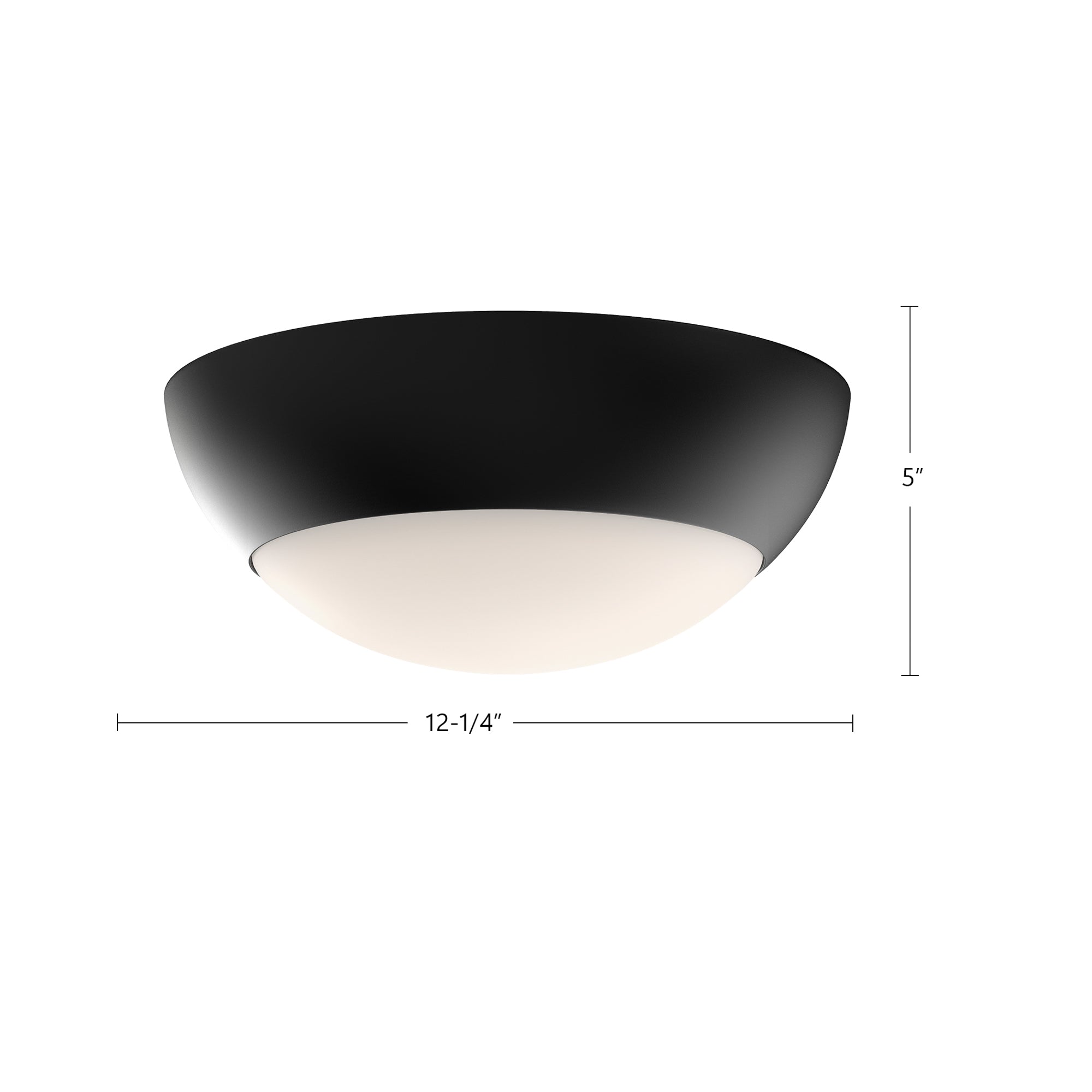 Rubio 11-in Steel Flush Mount