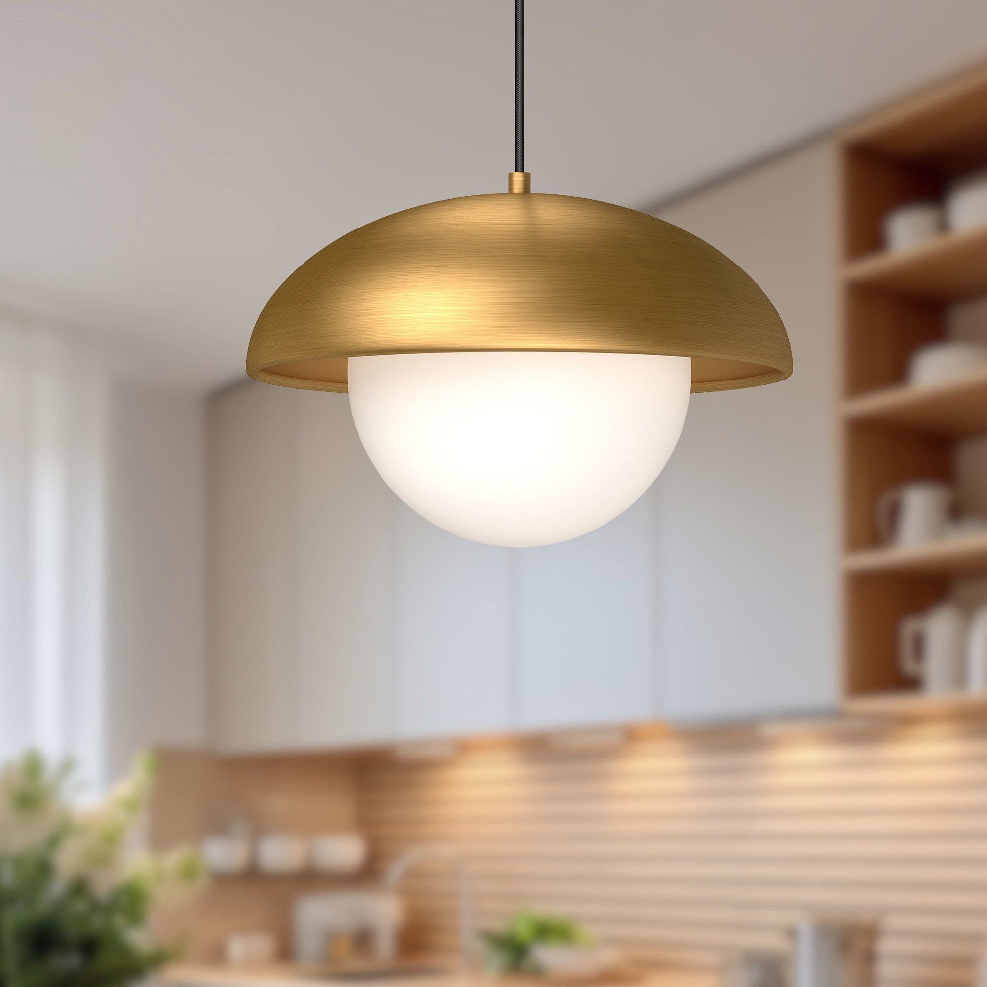Rubio 16-in Steel Pendant